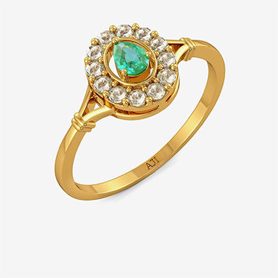 Emerald Bombastic Beauty Ring alternate view 1