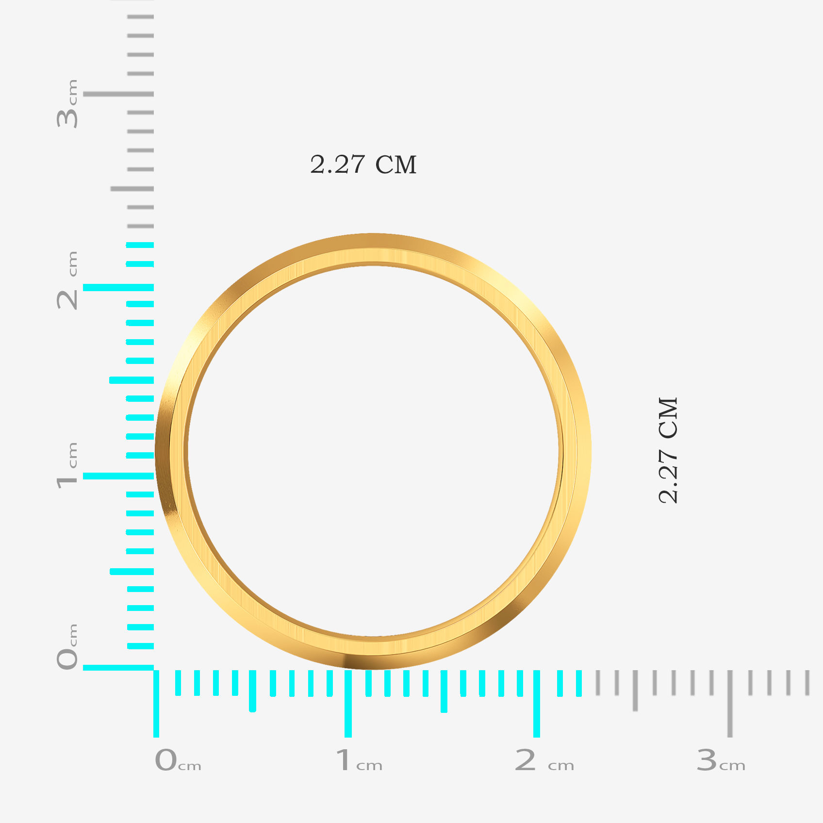 Twin Arc Gold Mens Ring alternate view 3