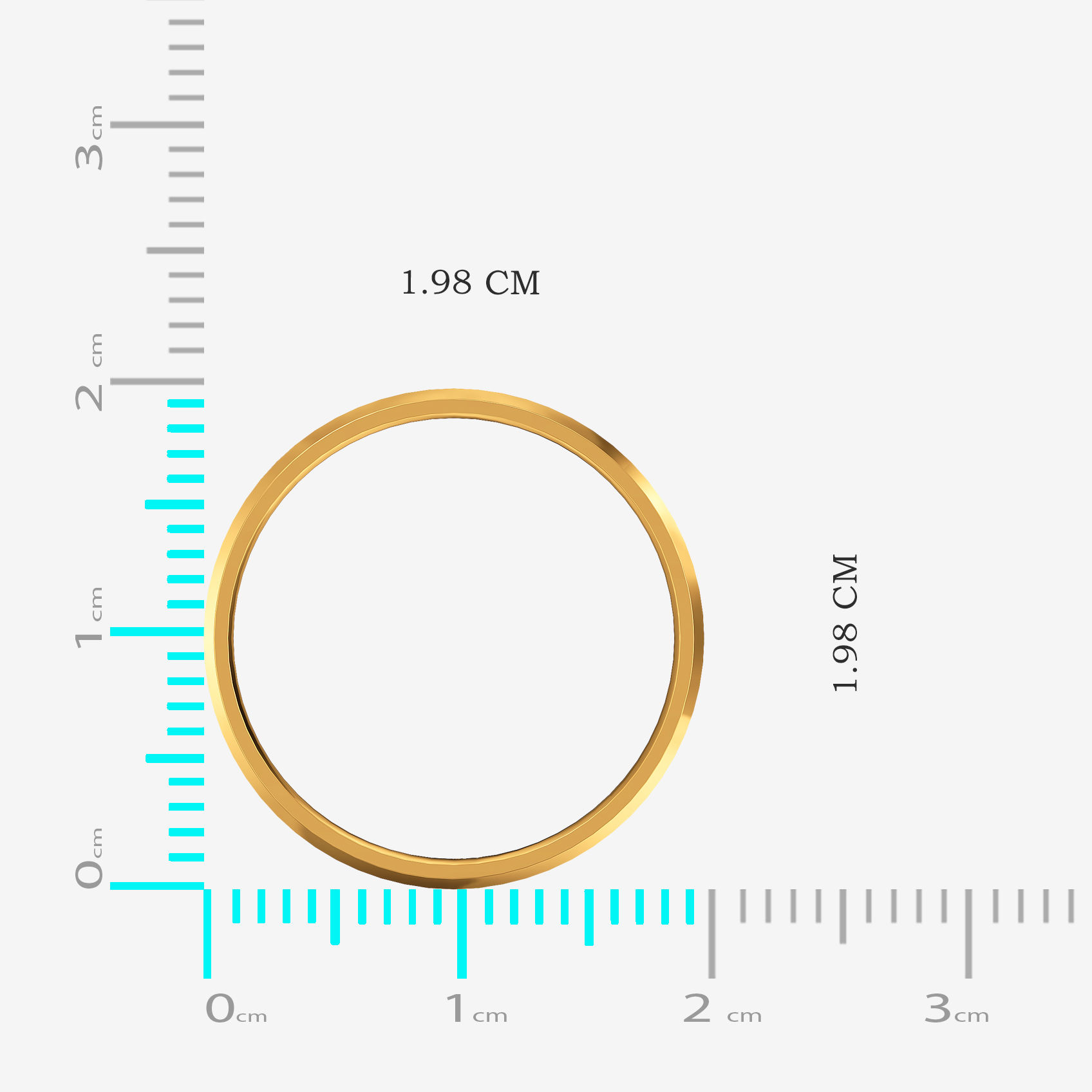 Twin Arc Gold Womens Ring alternate view 3