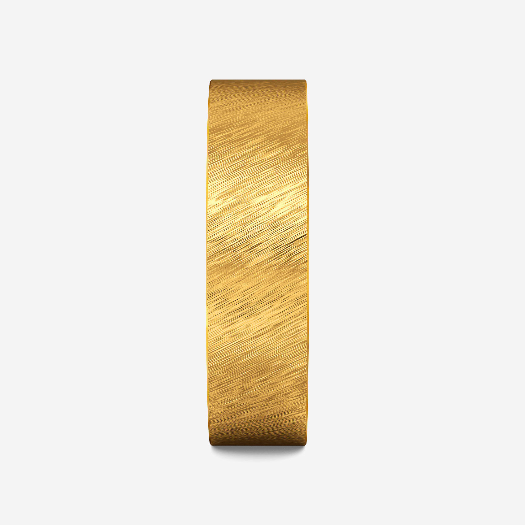 Frosted Bond Gold Mens Ring alternate view 1