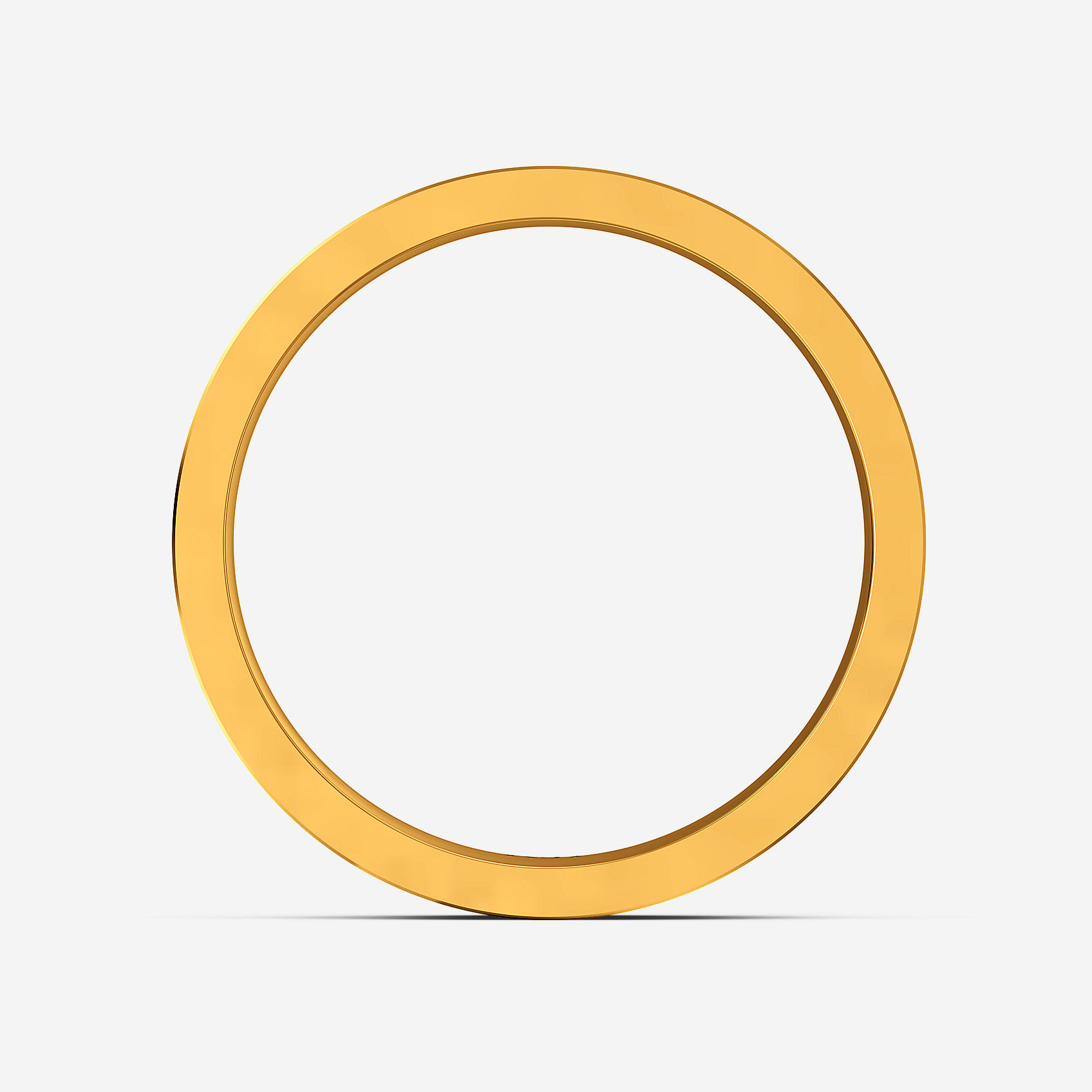 Frosted Bond Gold Mens Ring alternate view 2