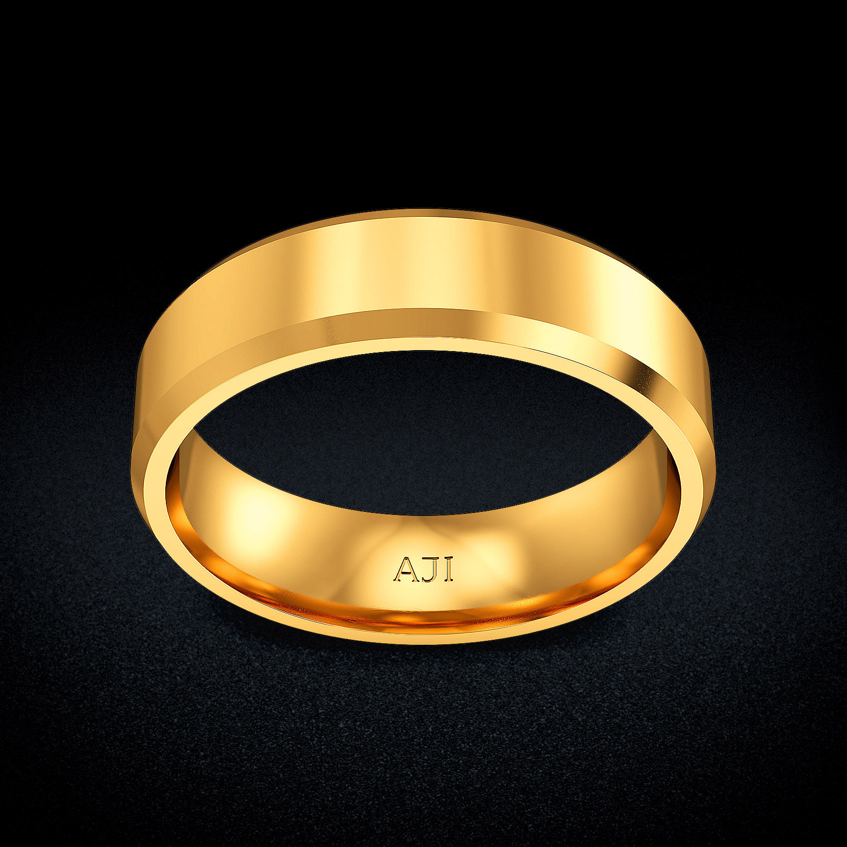 Timeless Duo Gold Mens Ring image