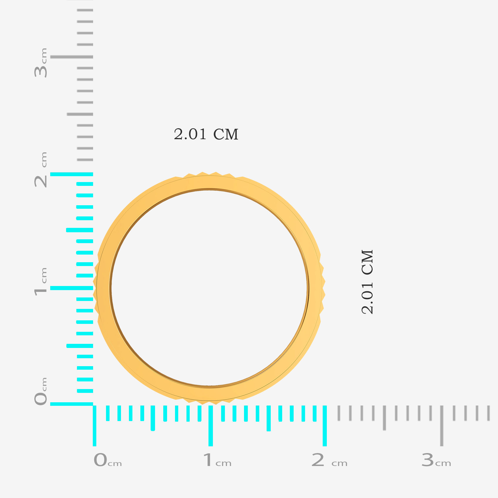 Linear Bond Gold Womens Band alternate view 3
