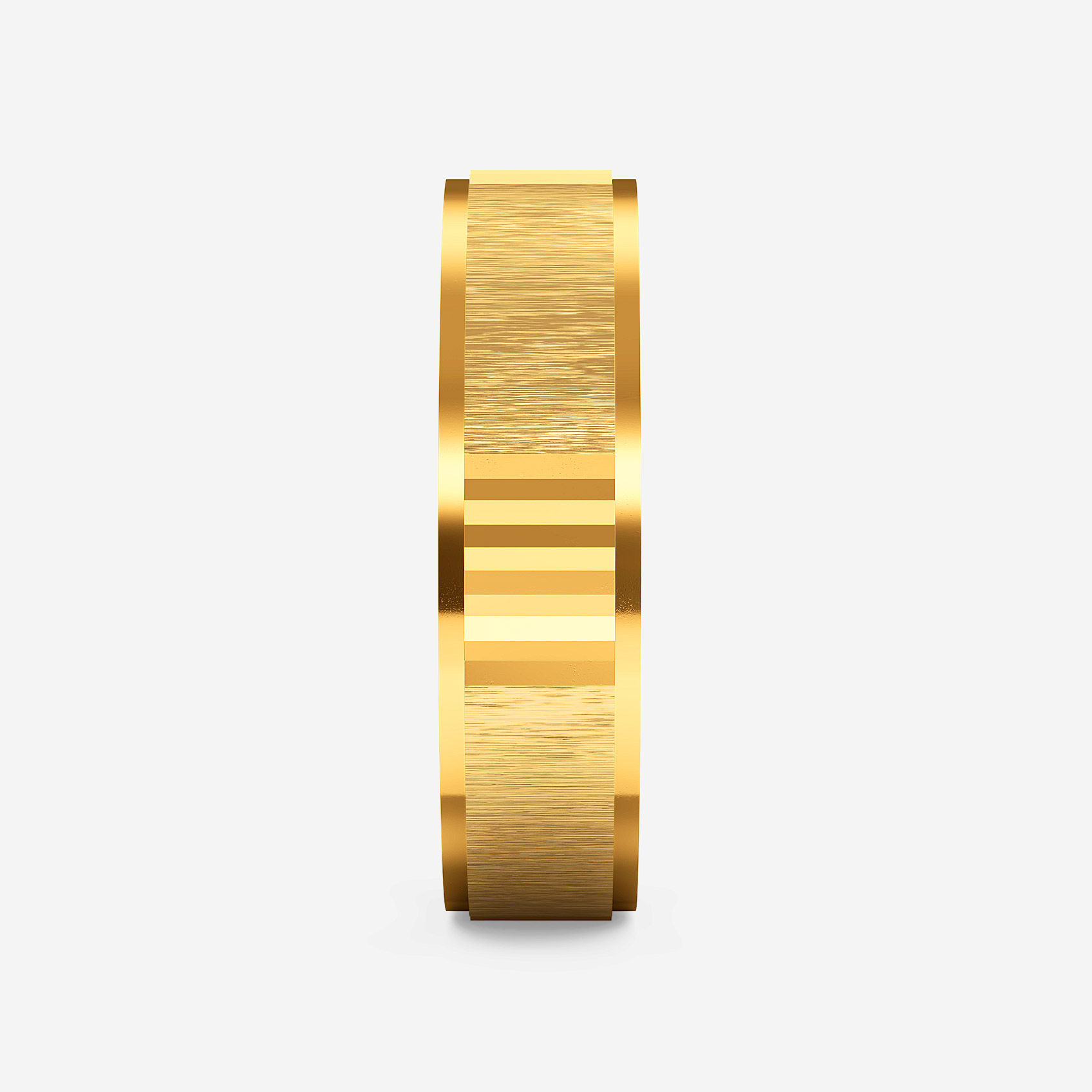 Linear Bond Gold Mens Band alternate view 1