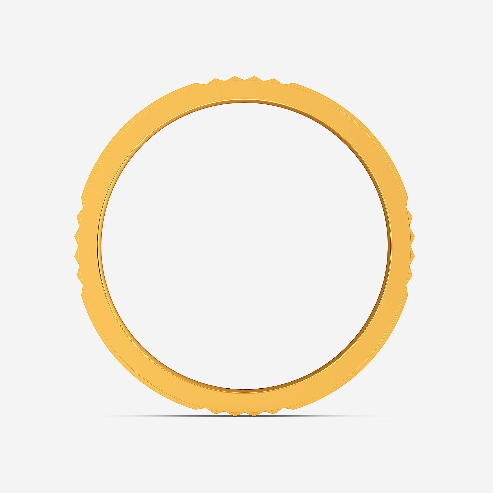 Linear Bond Gold Mens Band alternate view 2