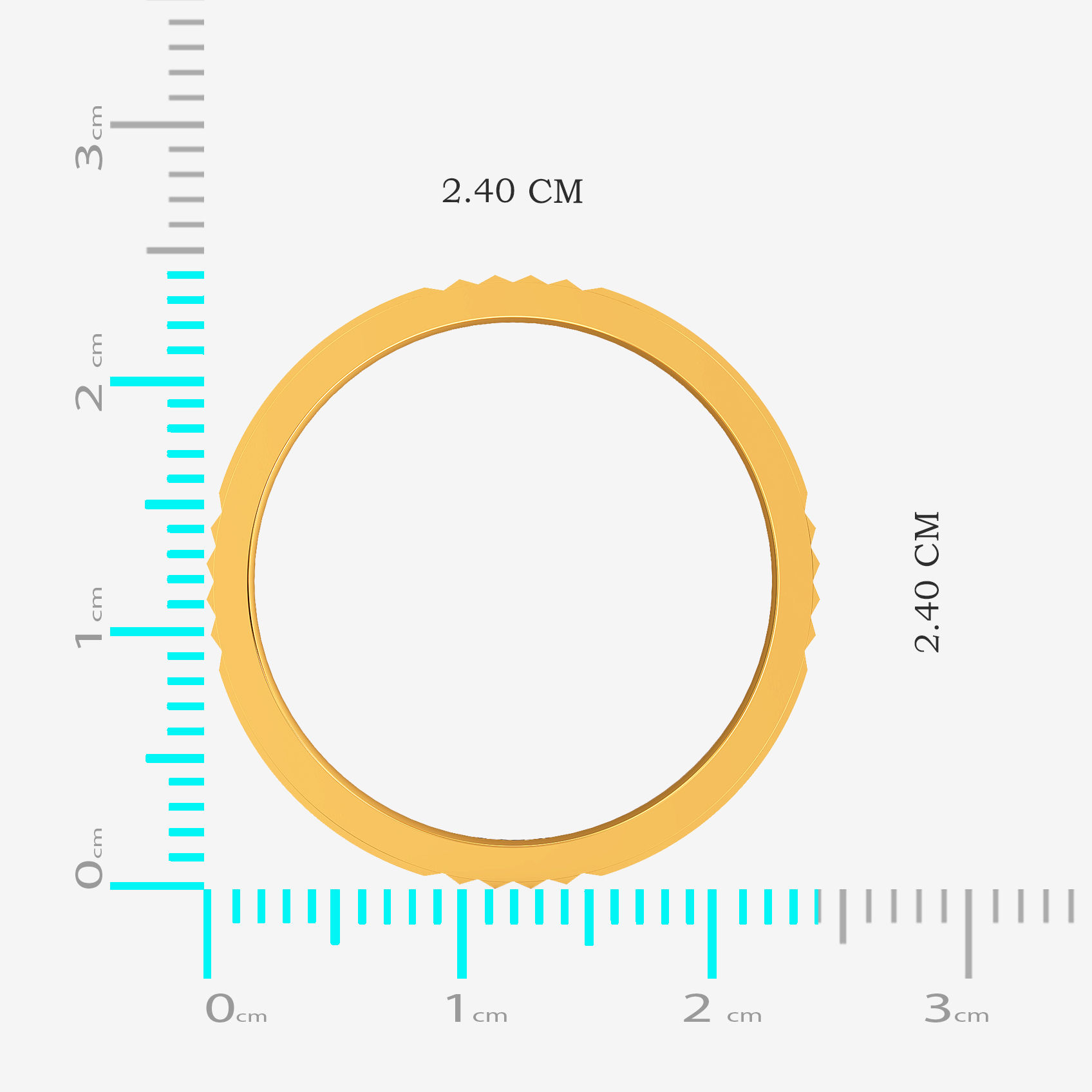 Linear Bond Gold Mens Band alternate view 3