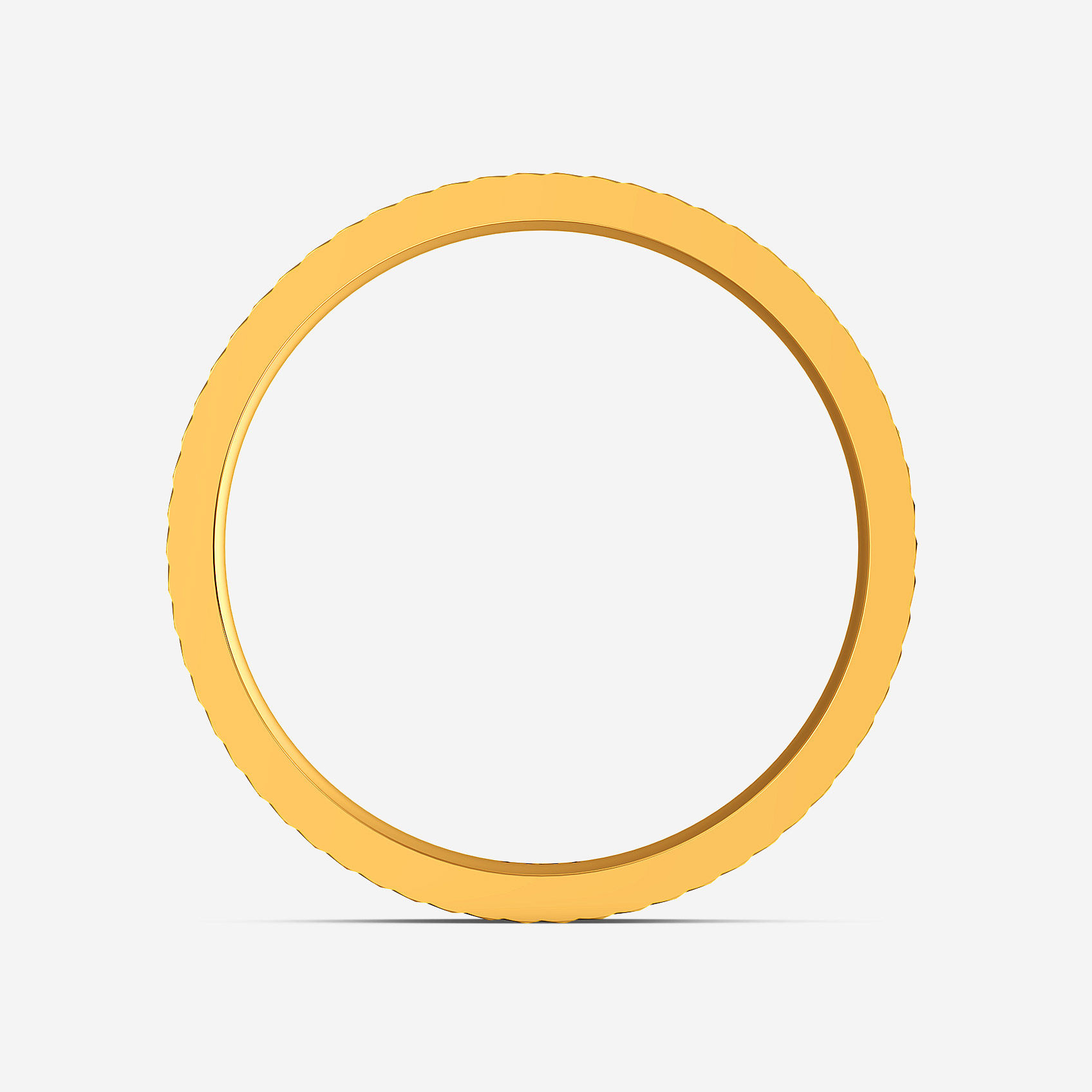 Meadow Pair Gold Mens Rings alternate view 2