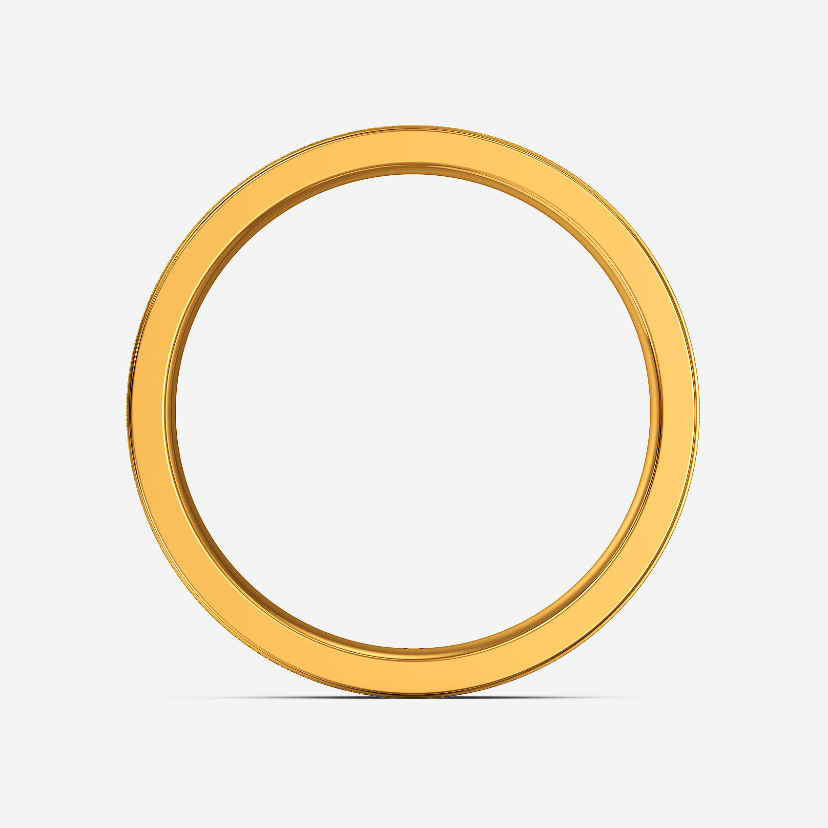 Patterned Bond Gold Womens Ring alternate view 2