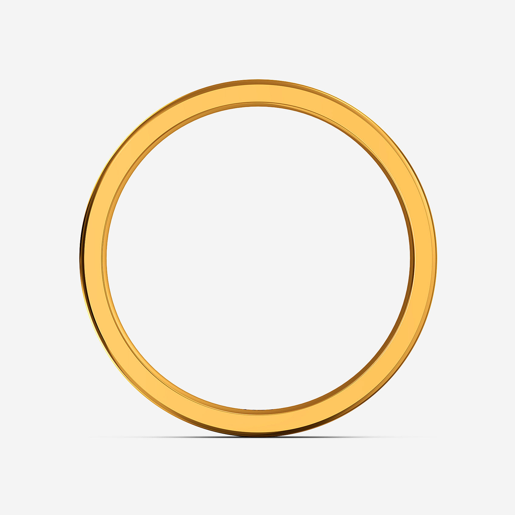 Crafted Glow Gold Womens Ring alternate view 2