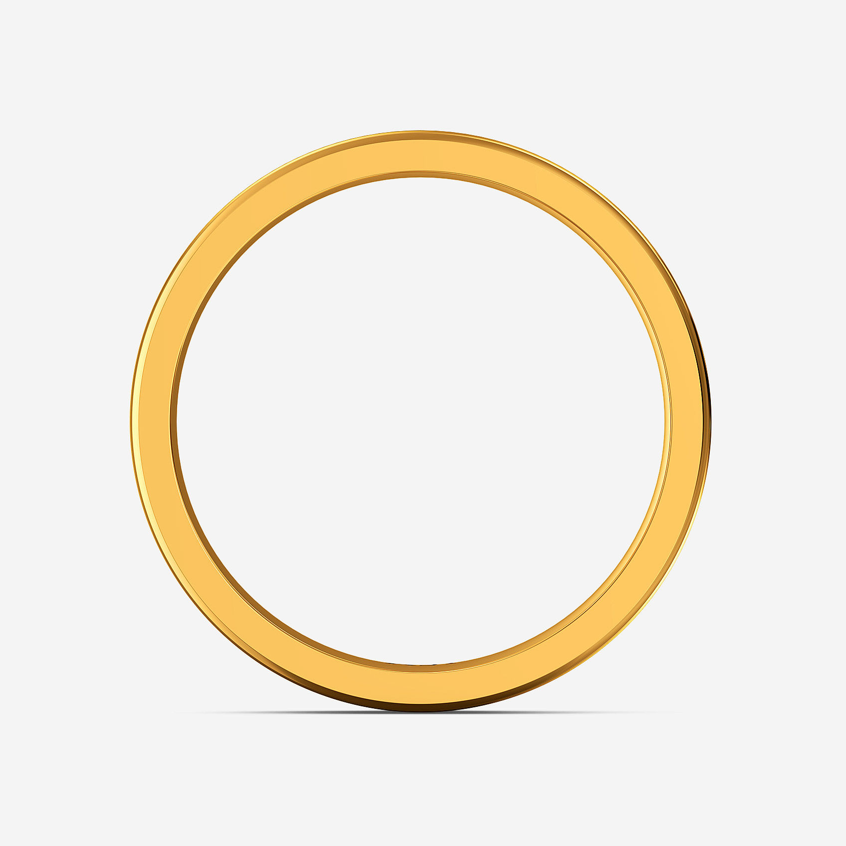 Crafted Glow Gold Mens Ring alternate view 2