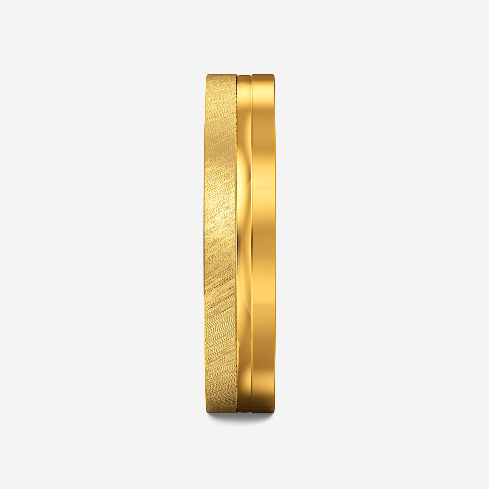 Etched Gleam Gold Womens Ring alternate view 1