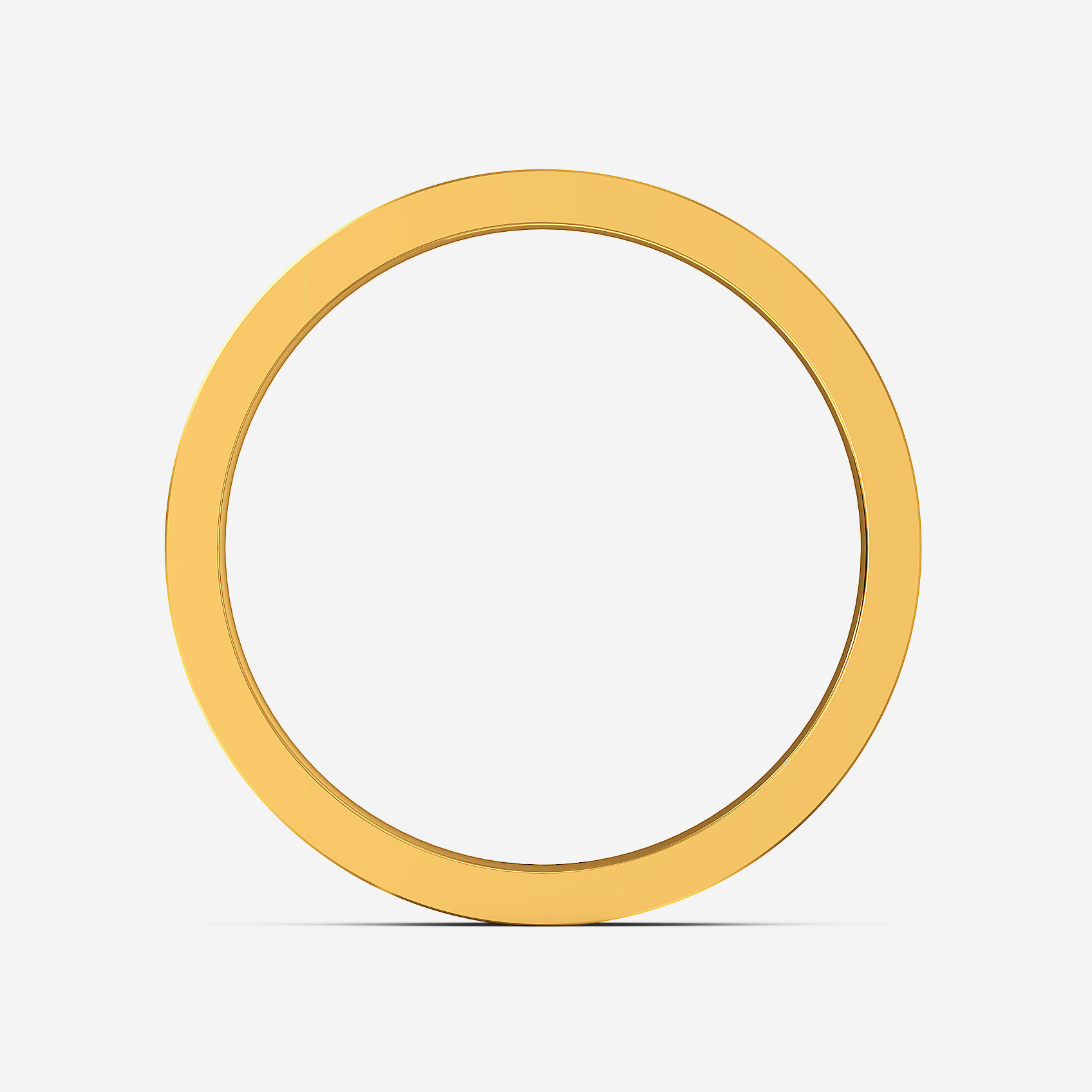 Etched Gleam Gold Womens Ring alternate view 2