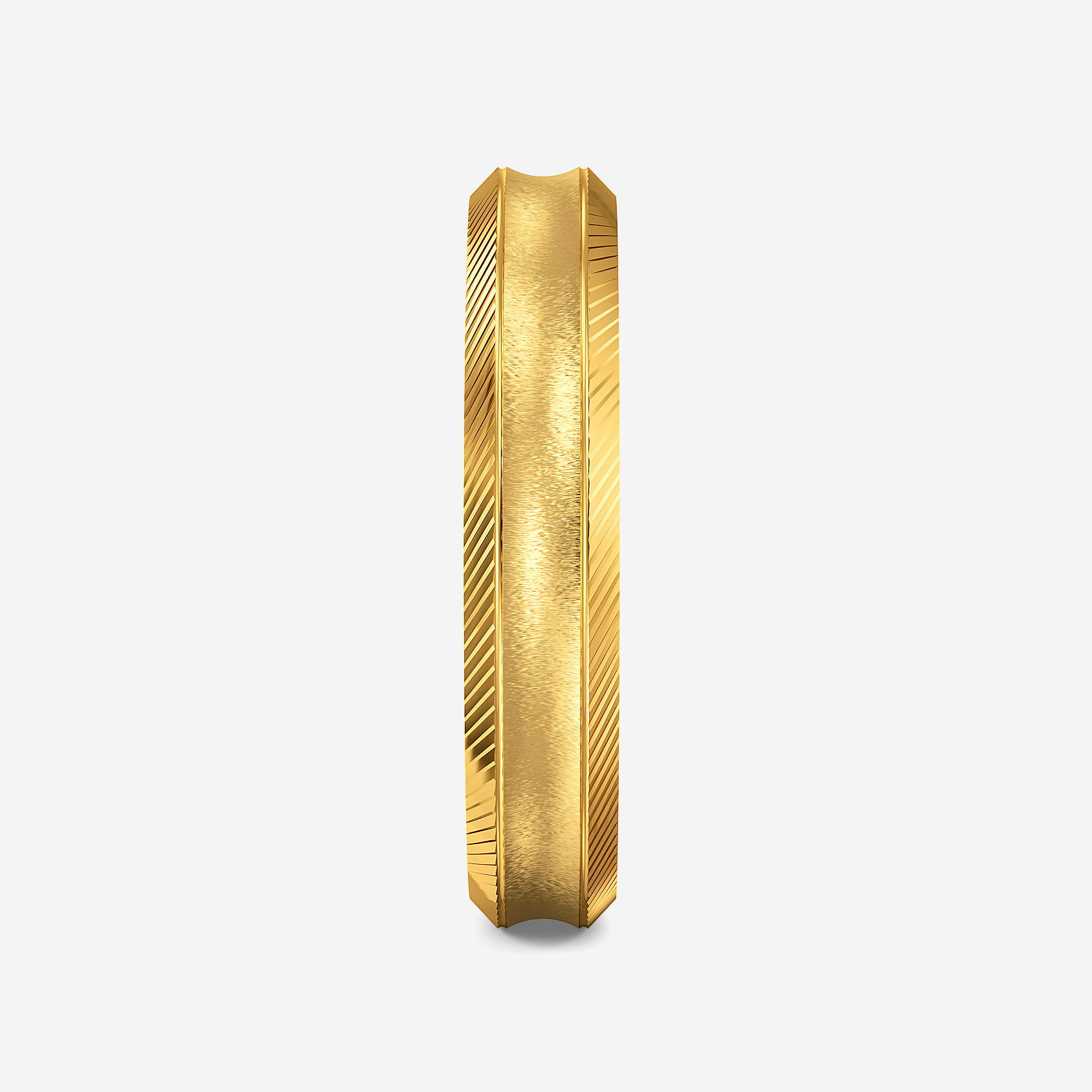 Angled Gleam Gold Womens Ring alternate view 1