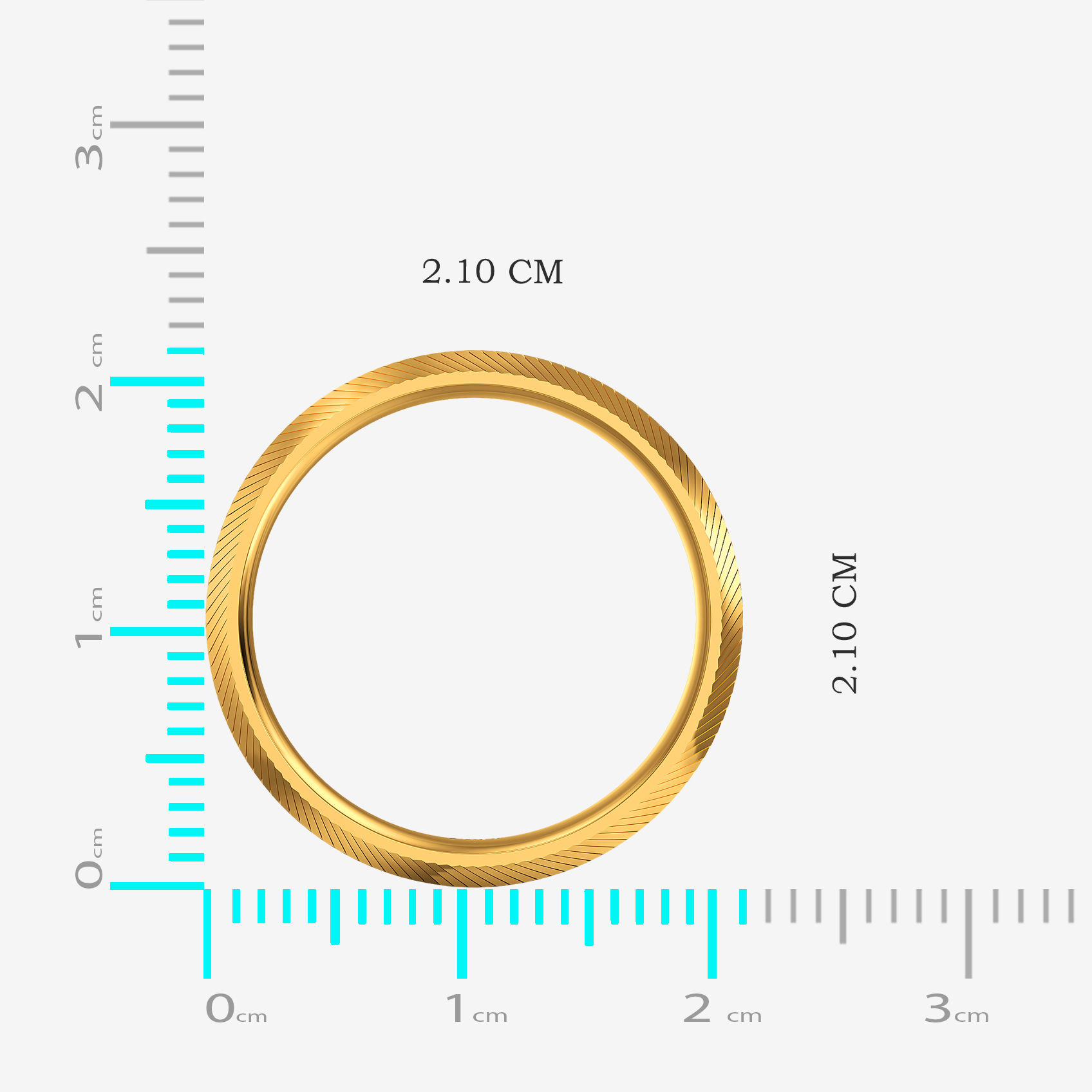 Angled Gleam Gold Womens Ring alternate view 3