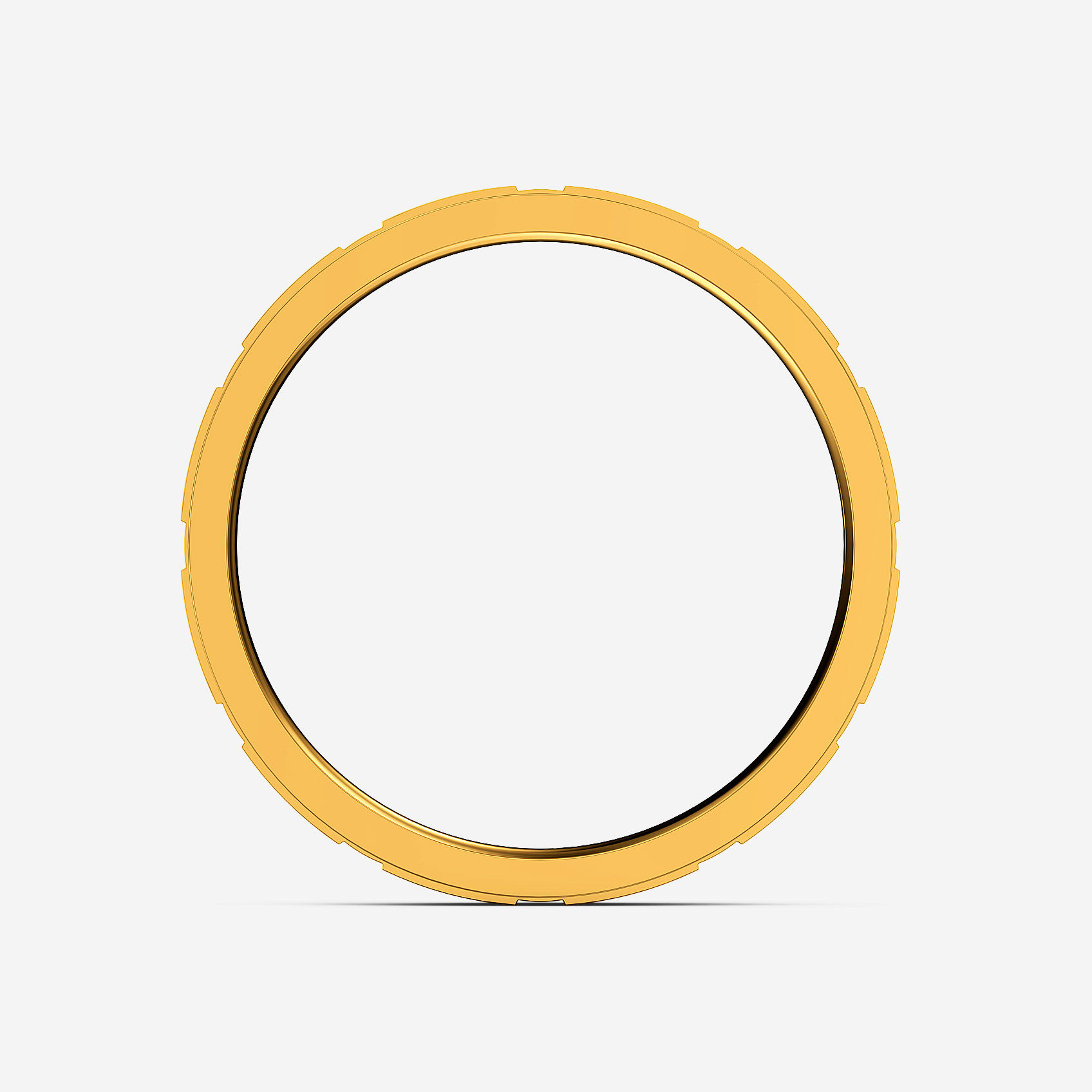 Angular Aura Gold Womens Ring alternate view 2