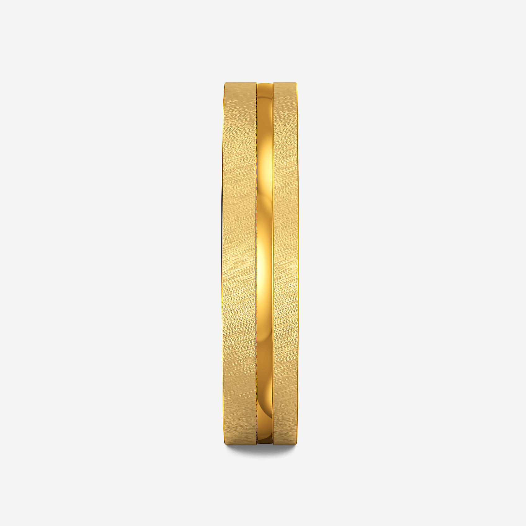 Sculpt Glow Gold Womens Ring alternate view 1