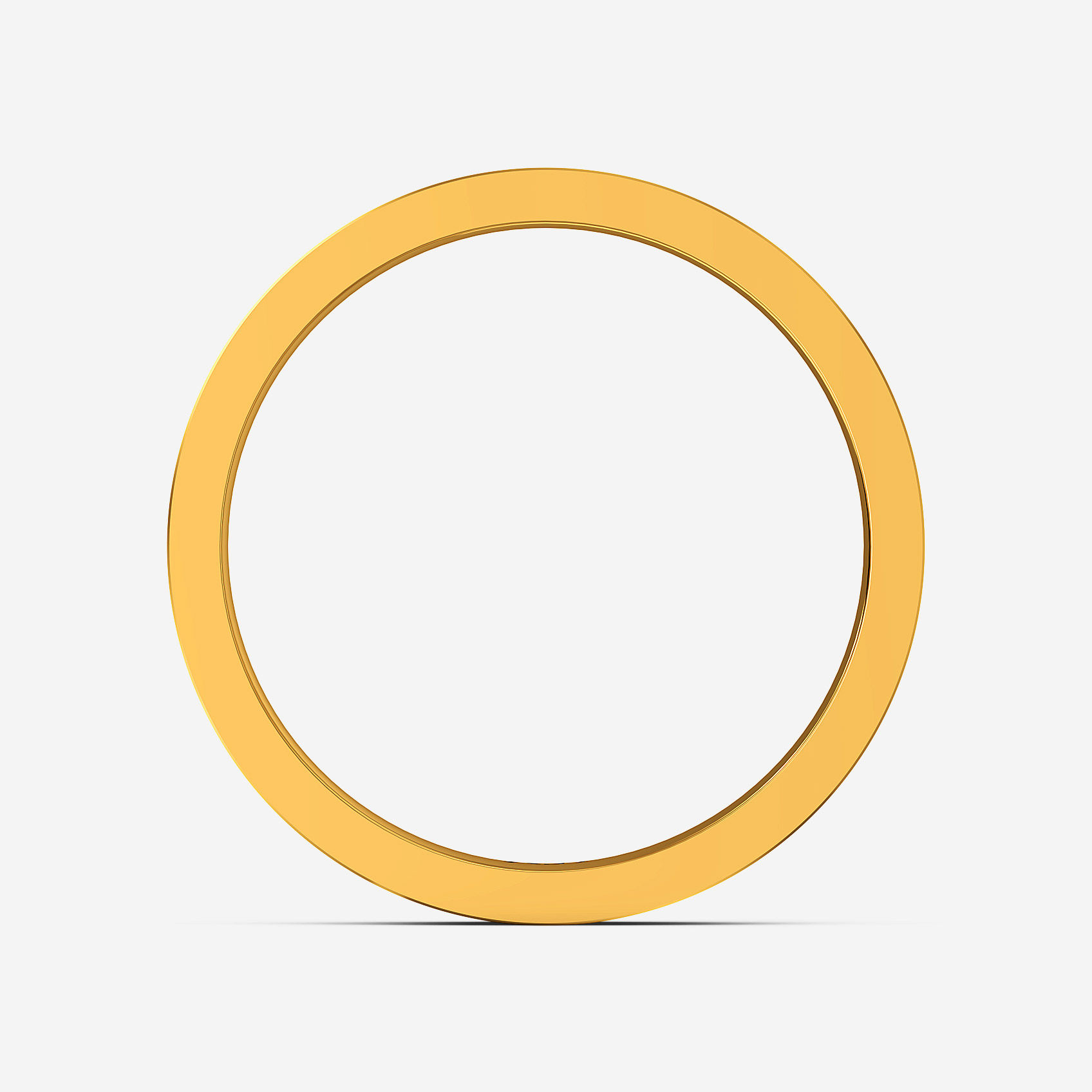 Sculpt Glow Gold Womens Ring alternate view 2