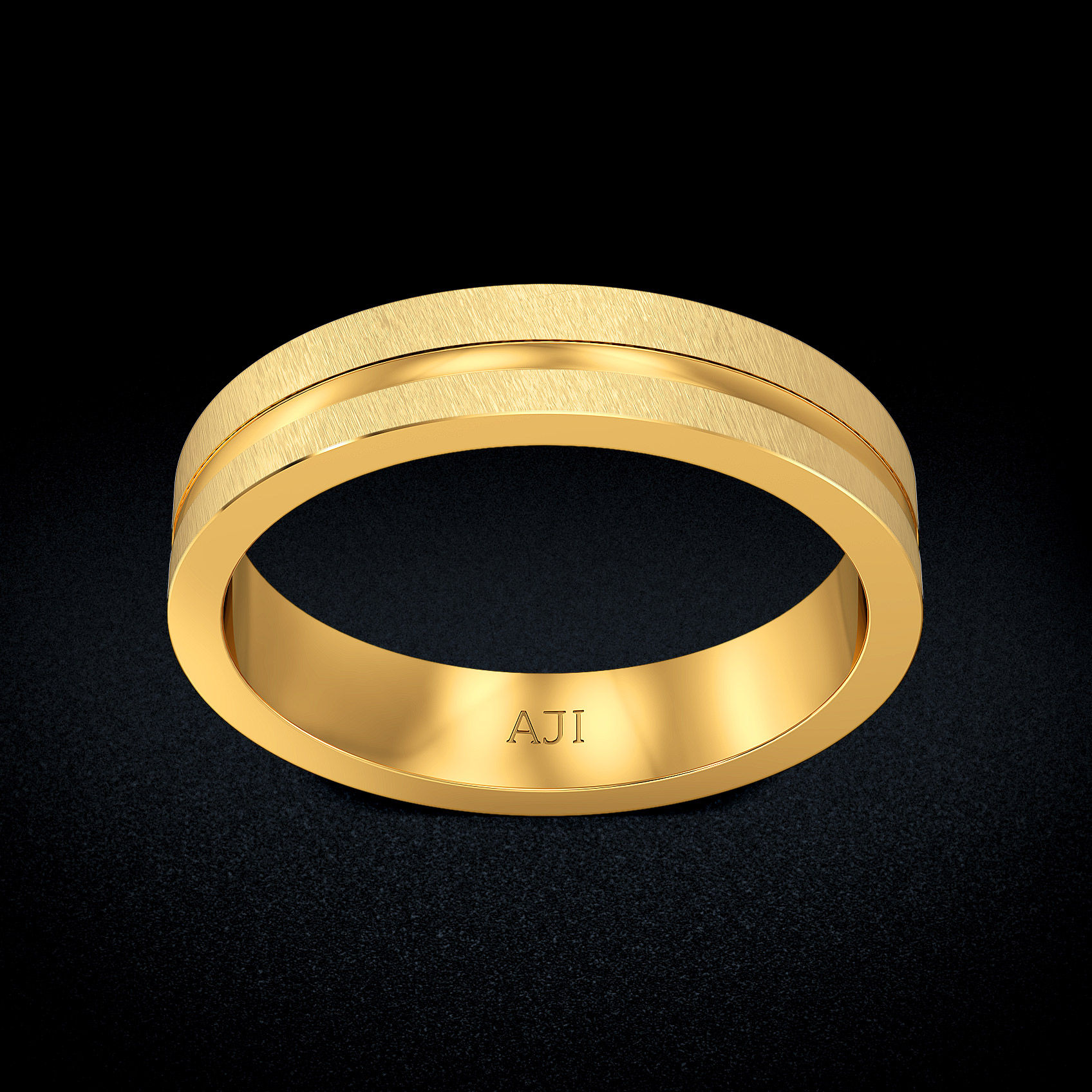 Sculpt Glow Gold Womens Ring image