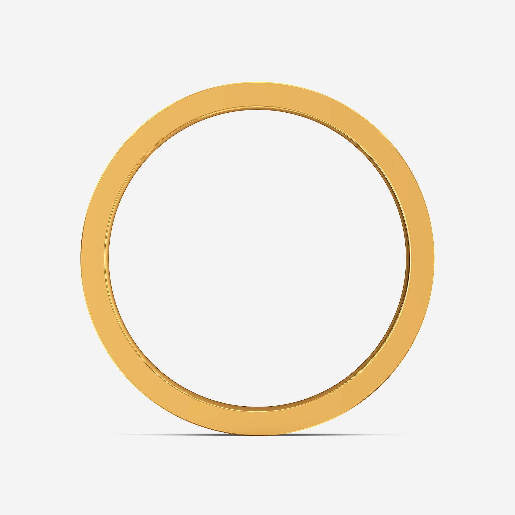 Sculpt Glow Gold Mens Ring alternate view 2