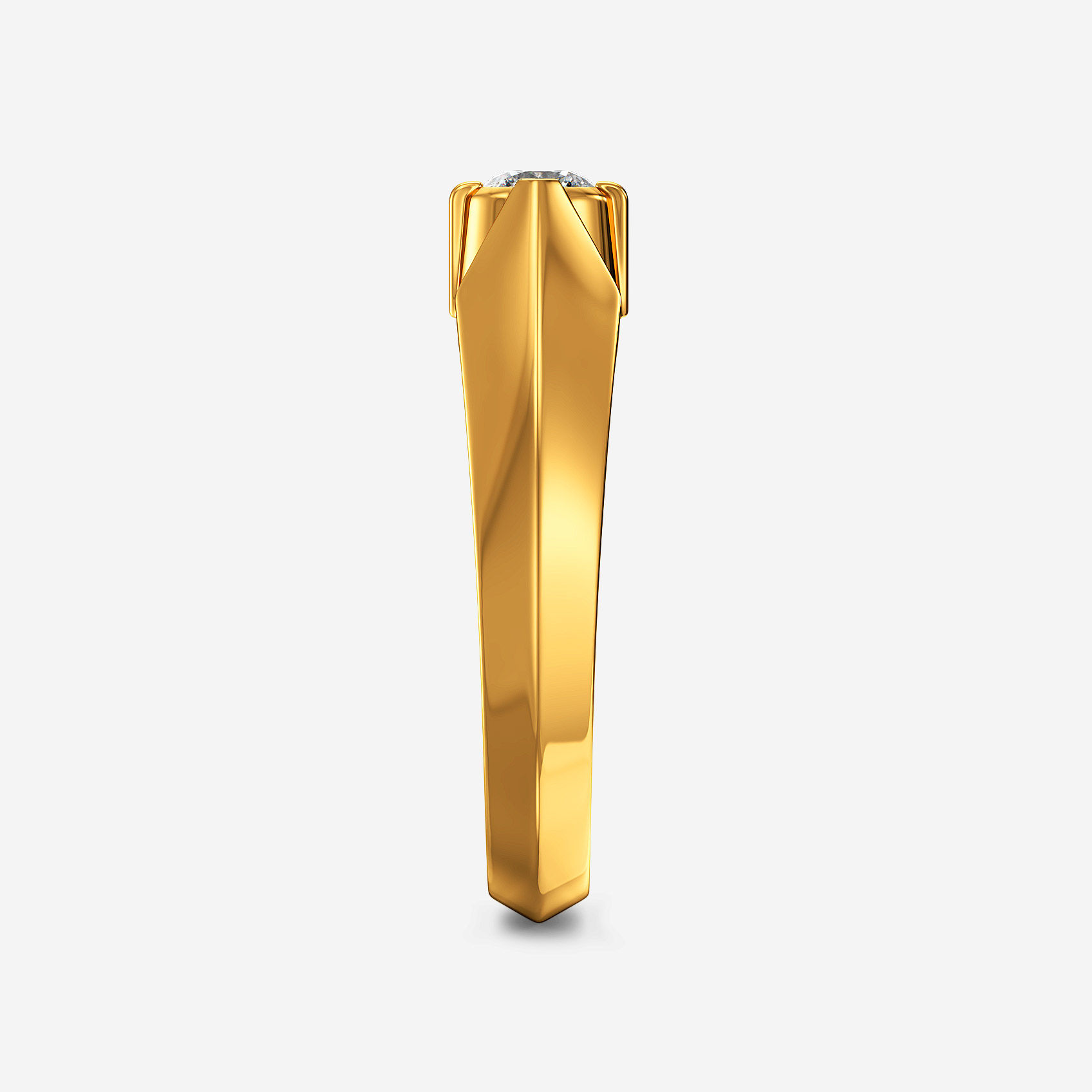 Balanced Spark Gold Womens Ring alternate view 1