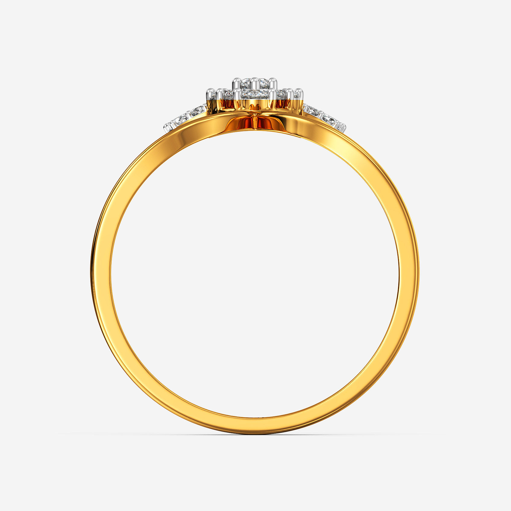 Viva Feather Gold Ring alternate view 2