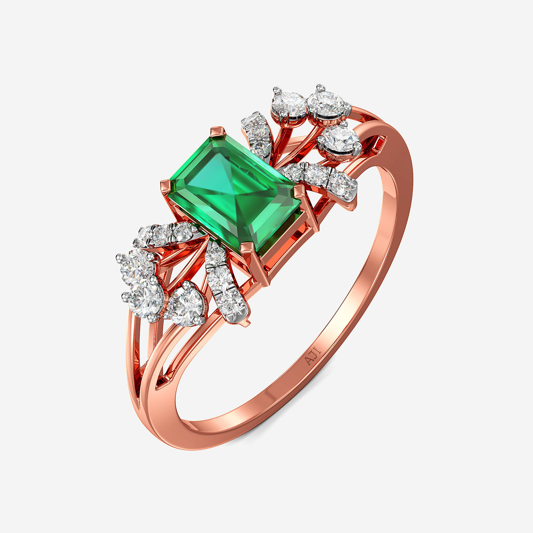 Pastel Prism Gold Ring