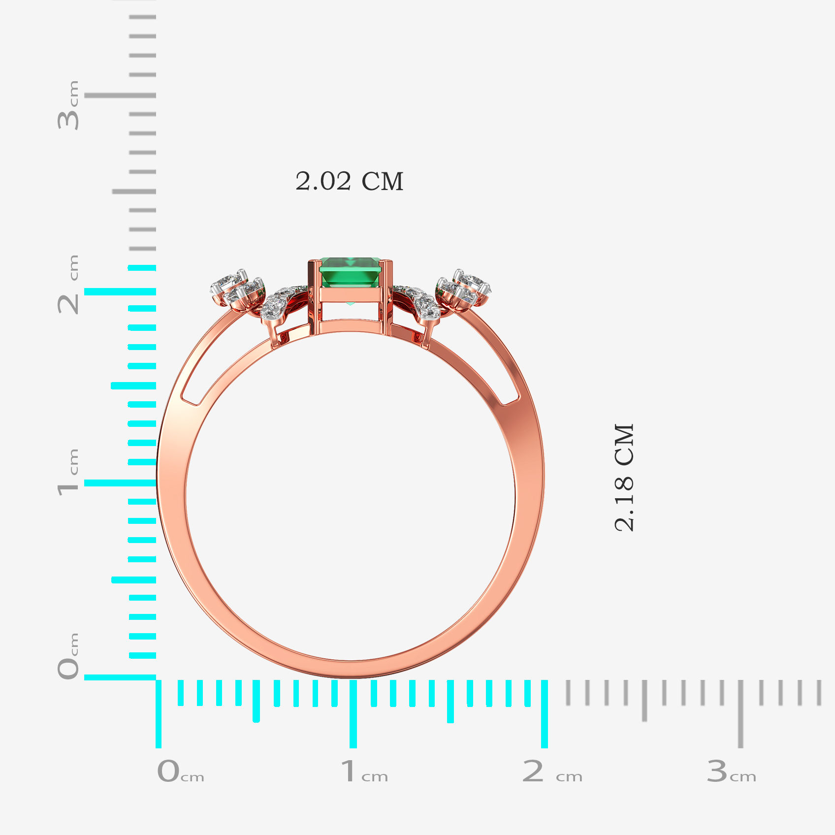 Pastel Prism Gold Ring alternate view 3