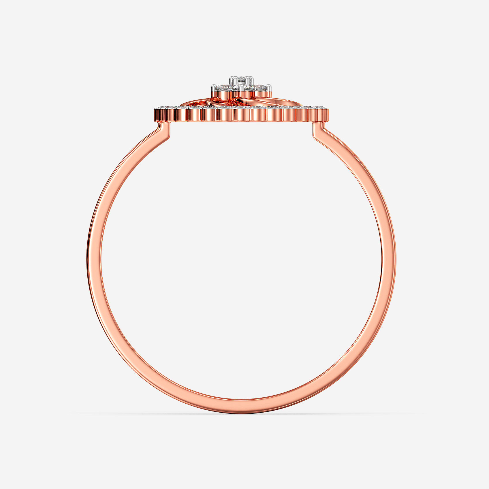Twilight Bloom Gold Ring alternate view 2