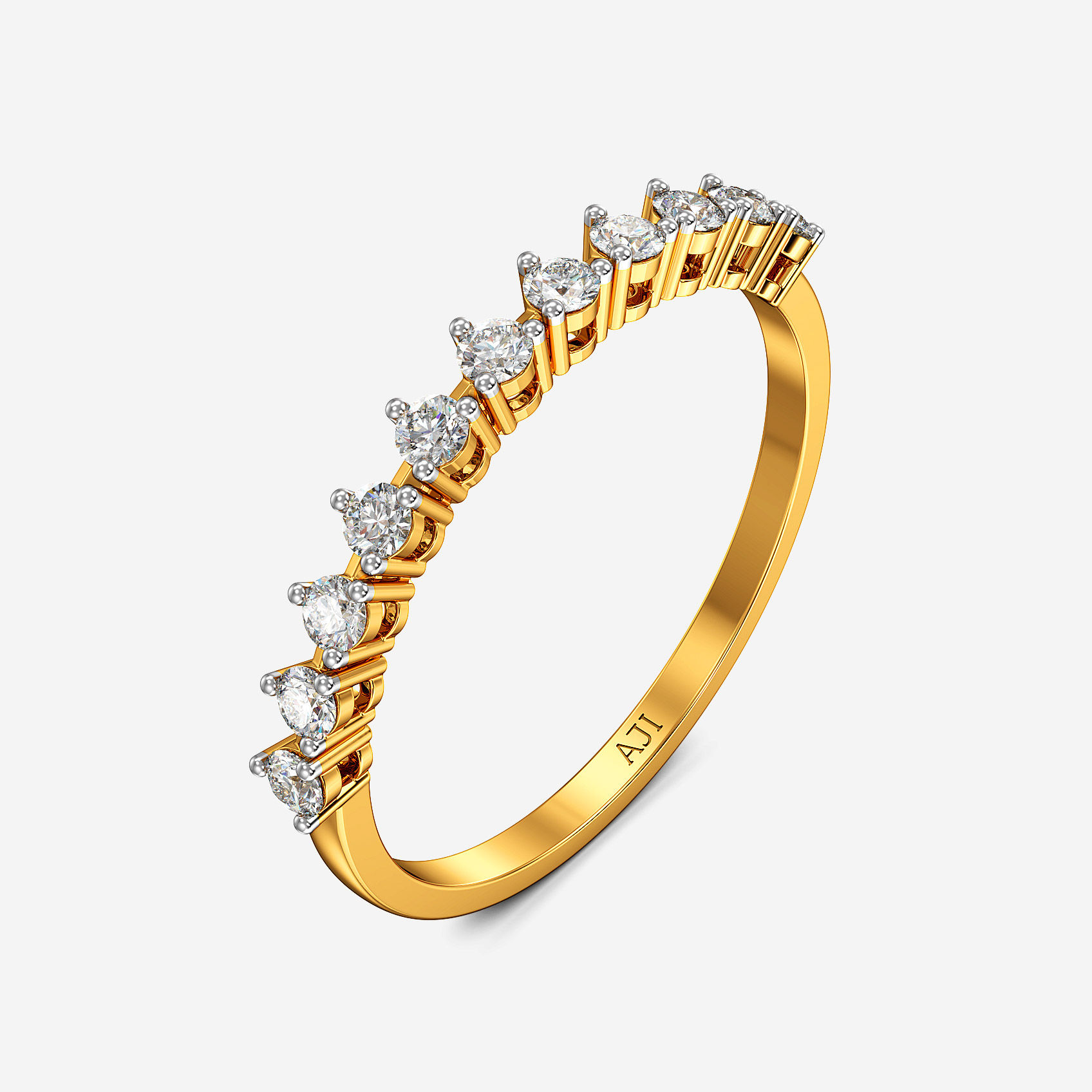 Subtle Shine Gold Ring