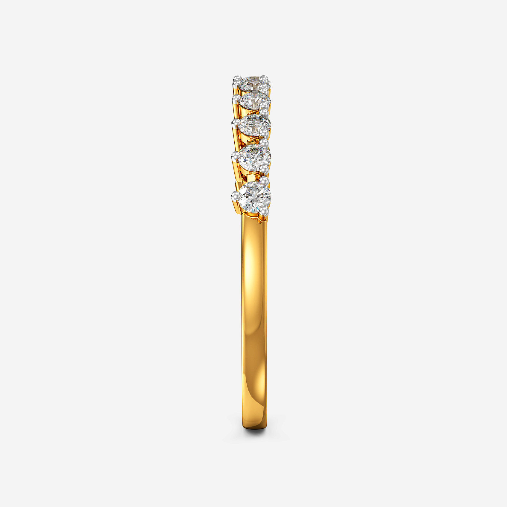 Subtle Shine Gold Ring alternate view 1