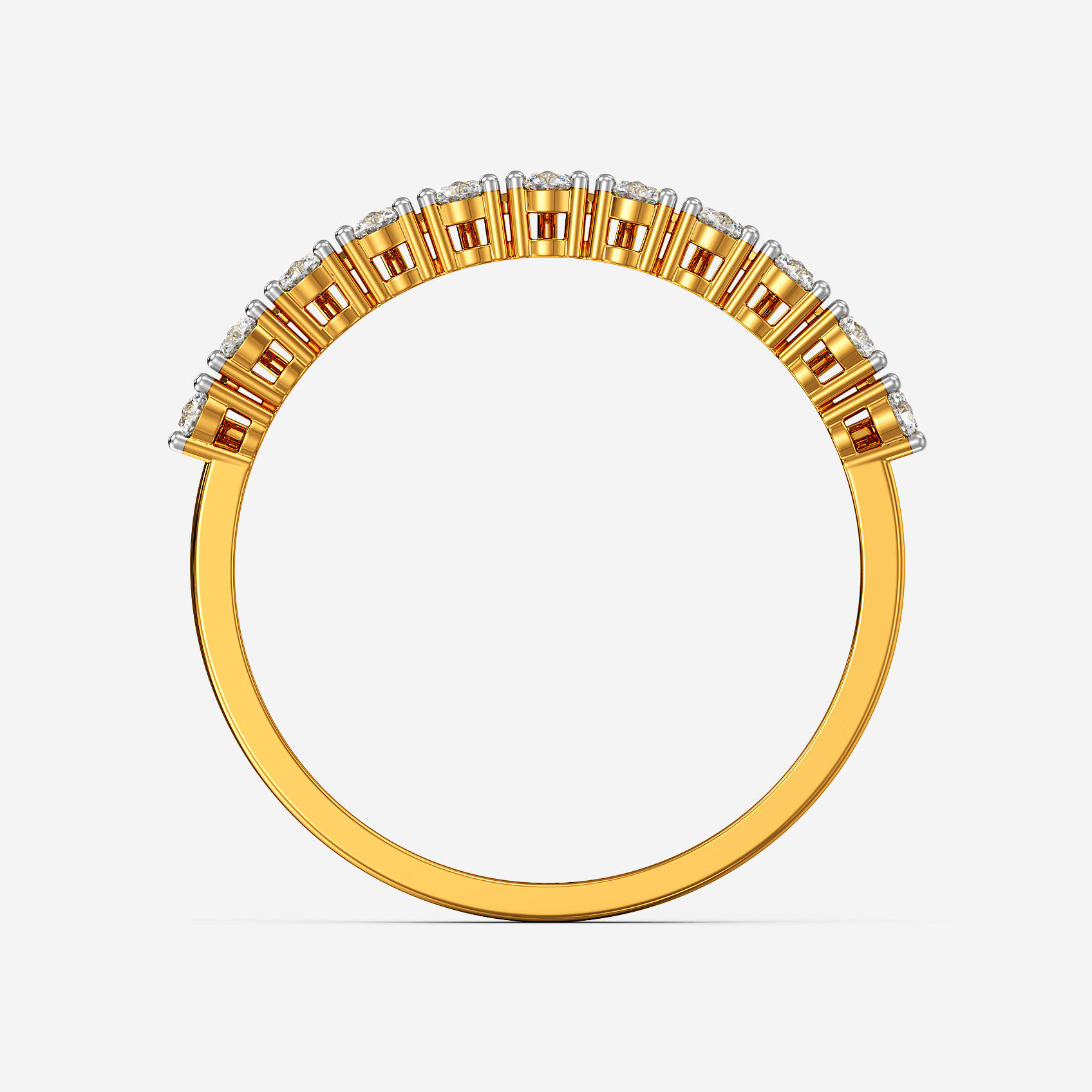Subtle Shine Gold Ring alternate view 2