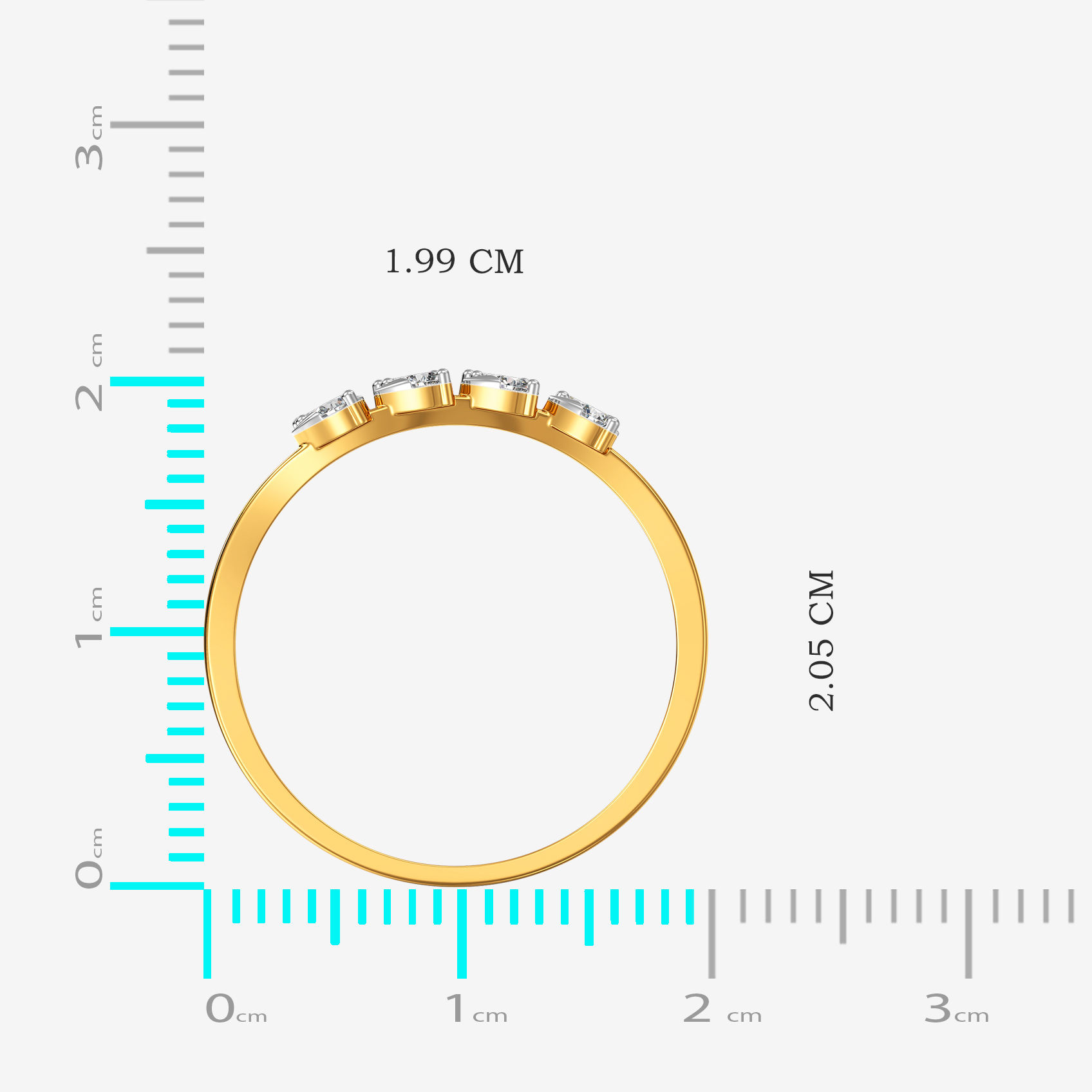 Dewlit Spark Gold Ring alternate view 3