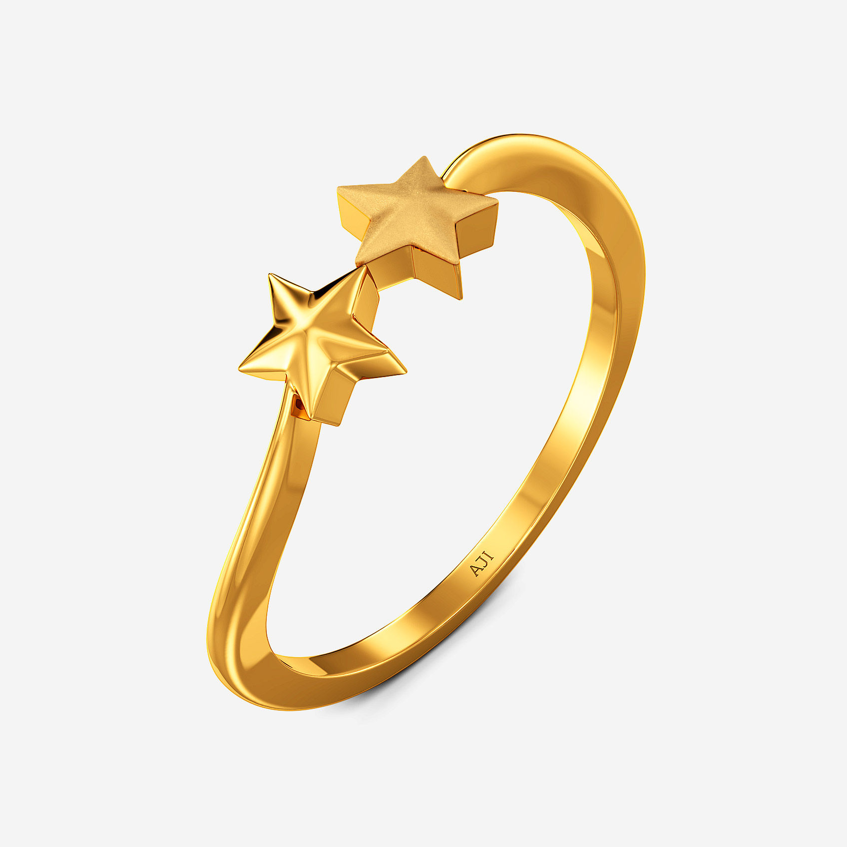 Stellar Duo Gold Ring