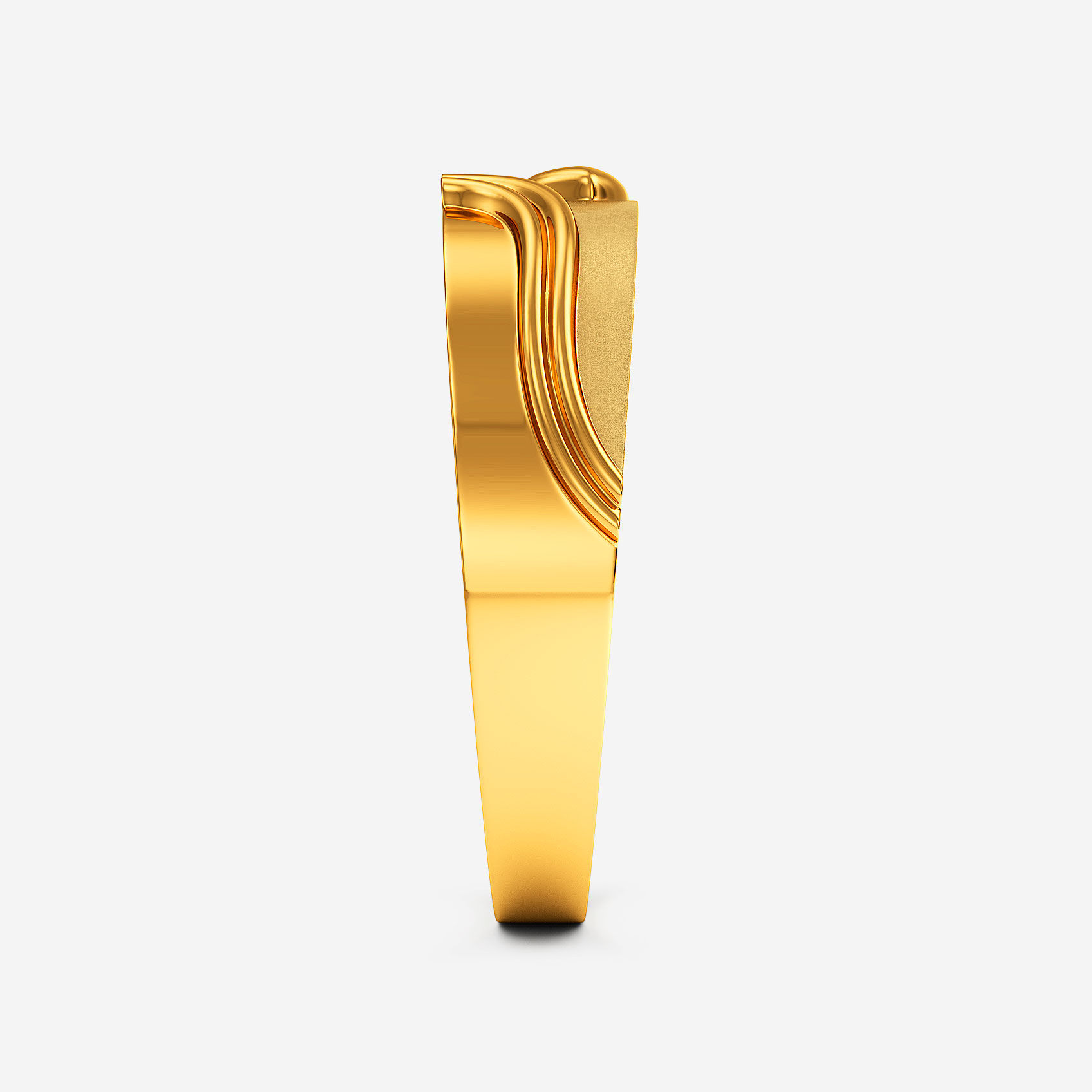 Heart Bloom Gold Womens Ring alternate view 1
