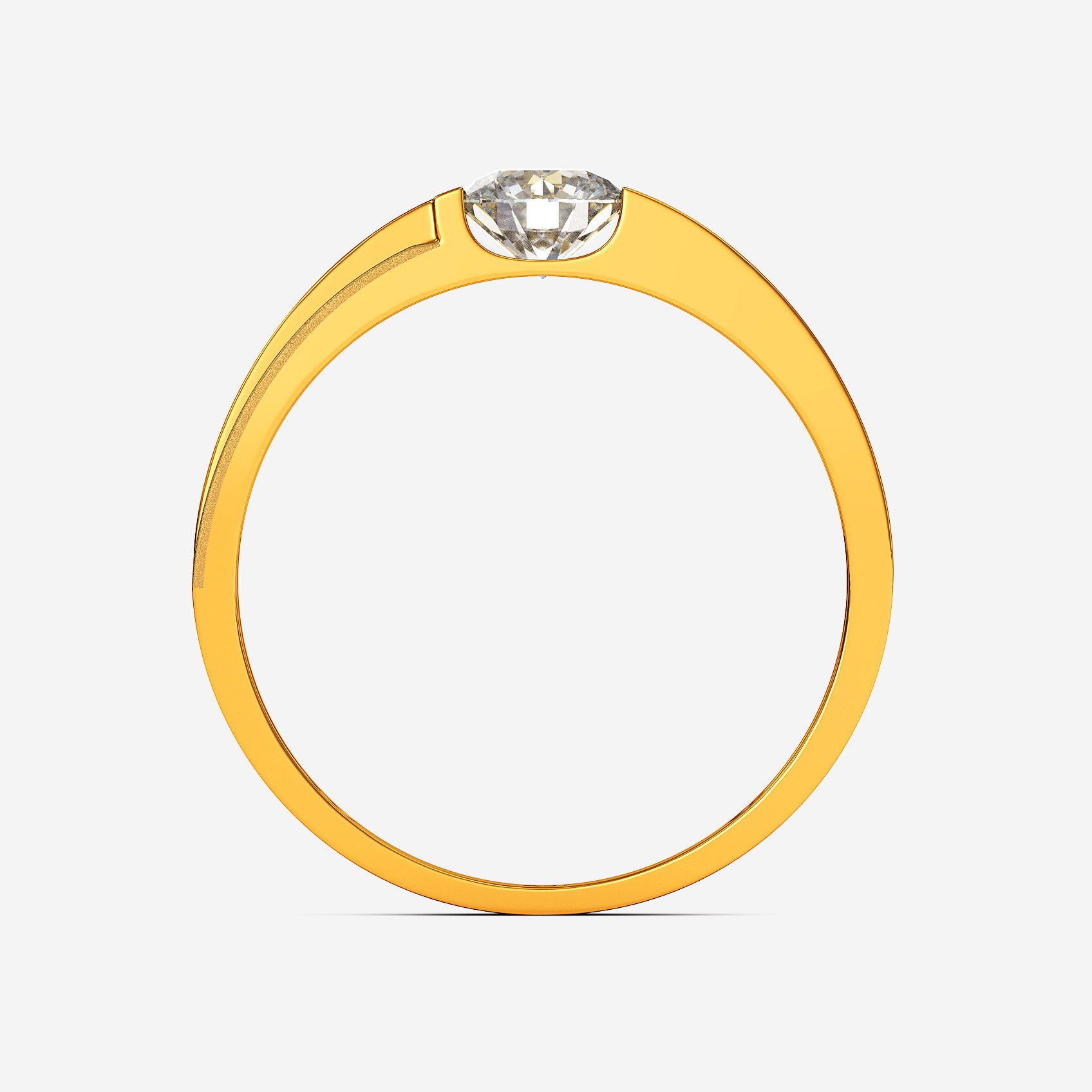 Azure Geo Gold Mens Ring alternate view 2