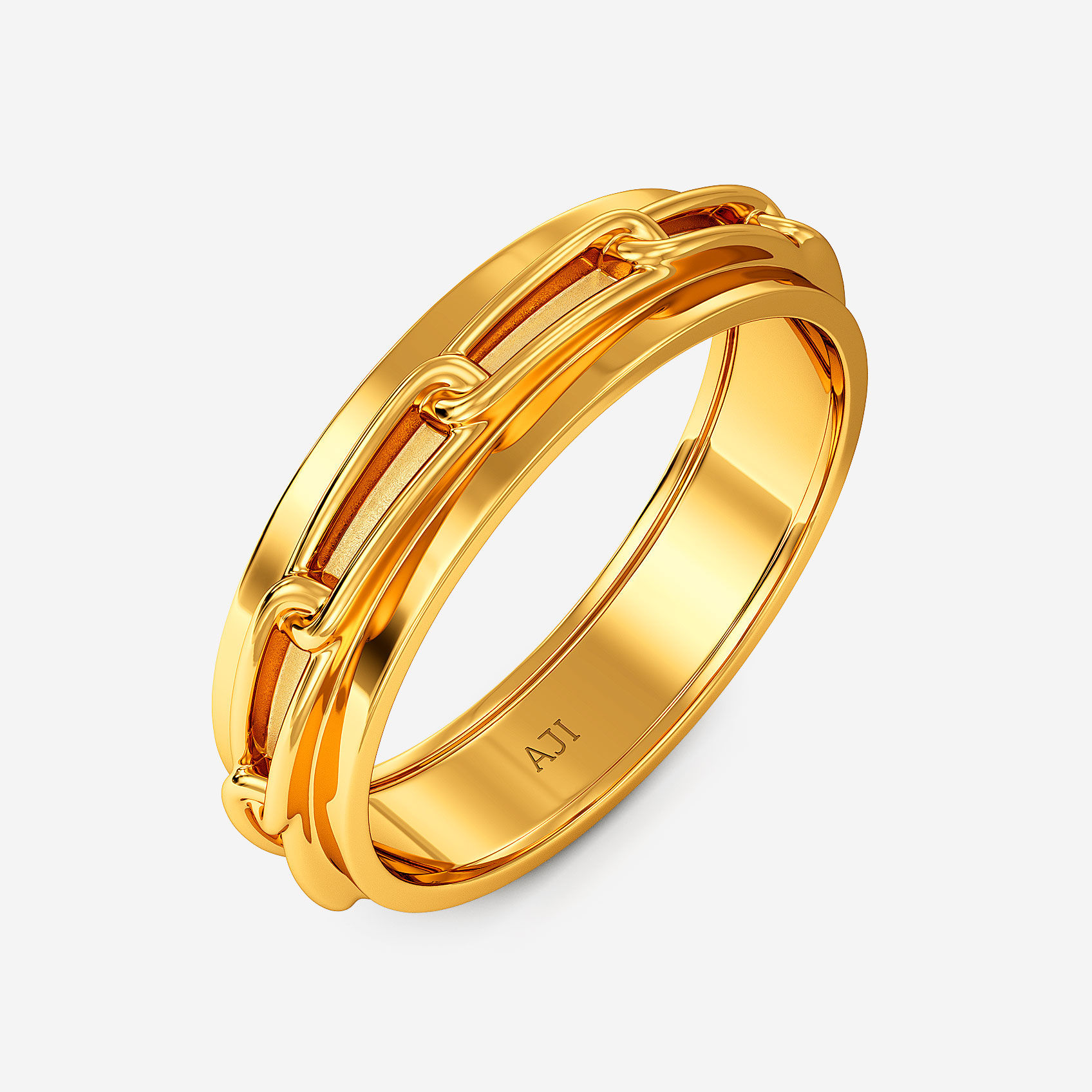 Infinity Weave Gold Womens Ring