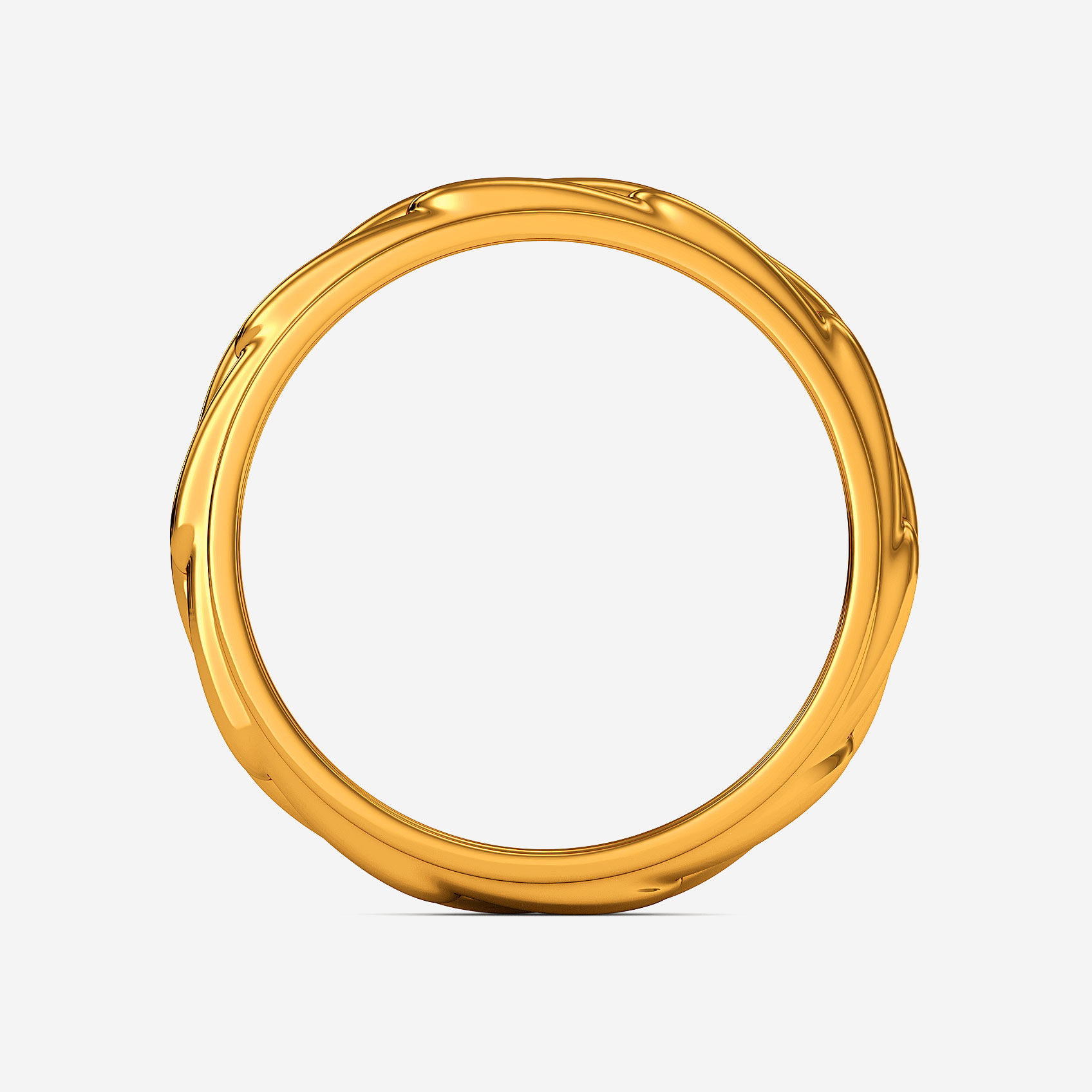 Infinity Weave Gold Womens Ring alternate view 2