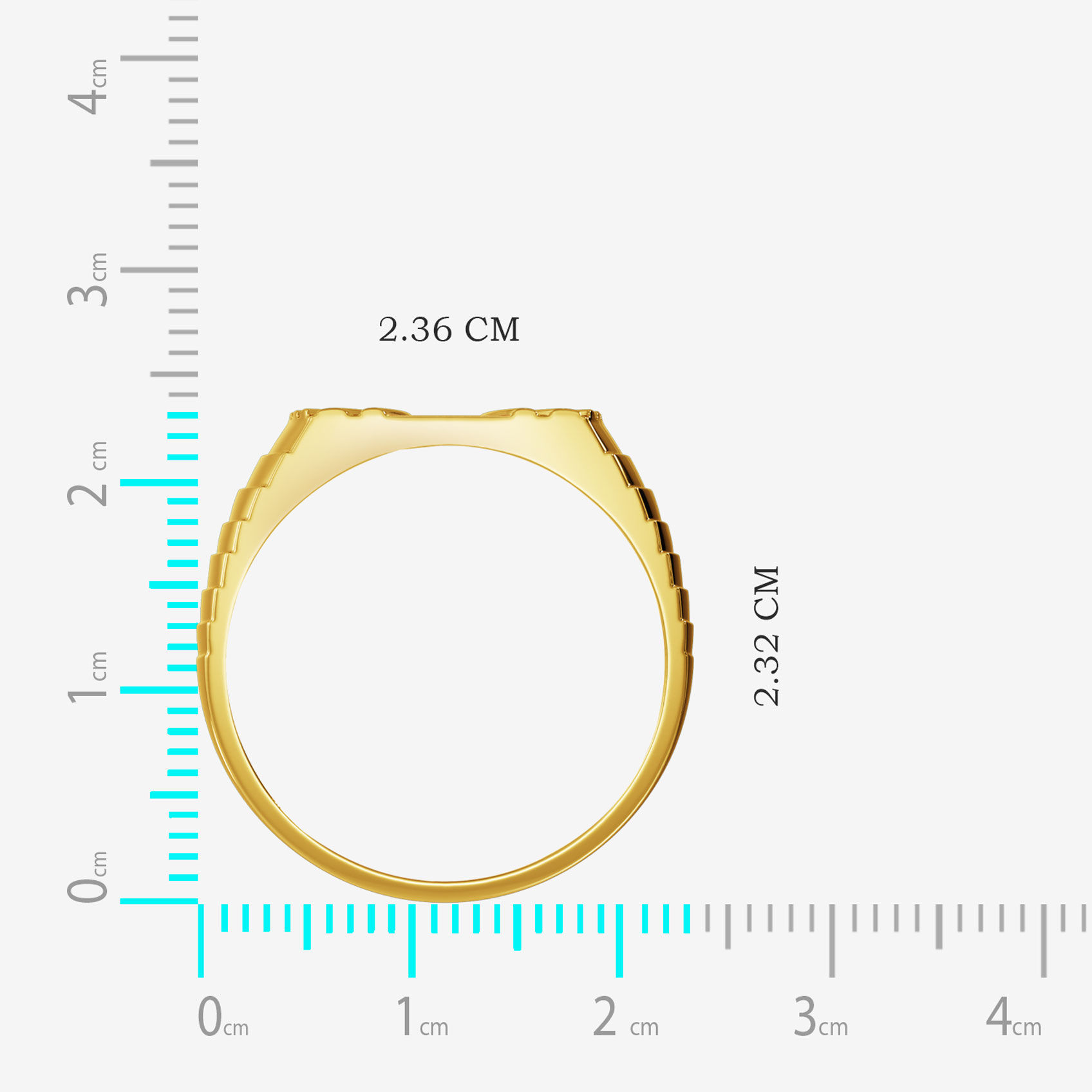 Ironcrest Ring Gold Mens Ring alternate view 3