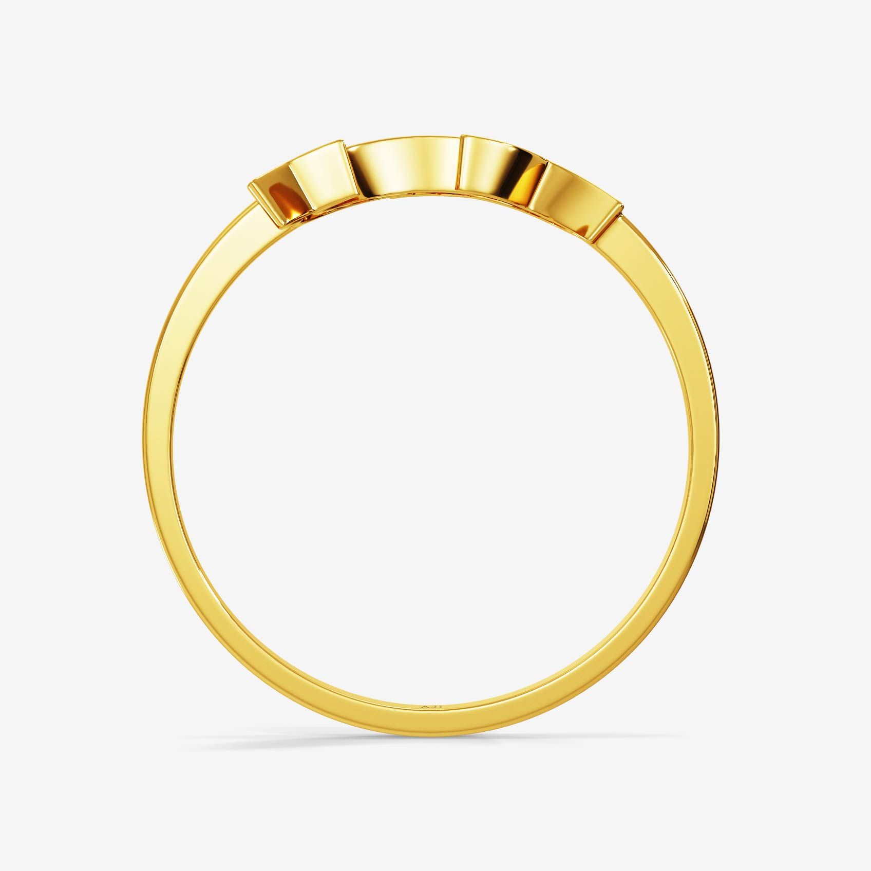 Marine Dolphin Gold Ring alternate view 2