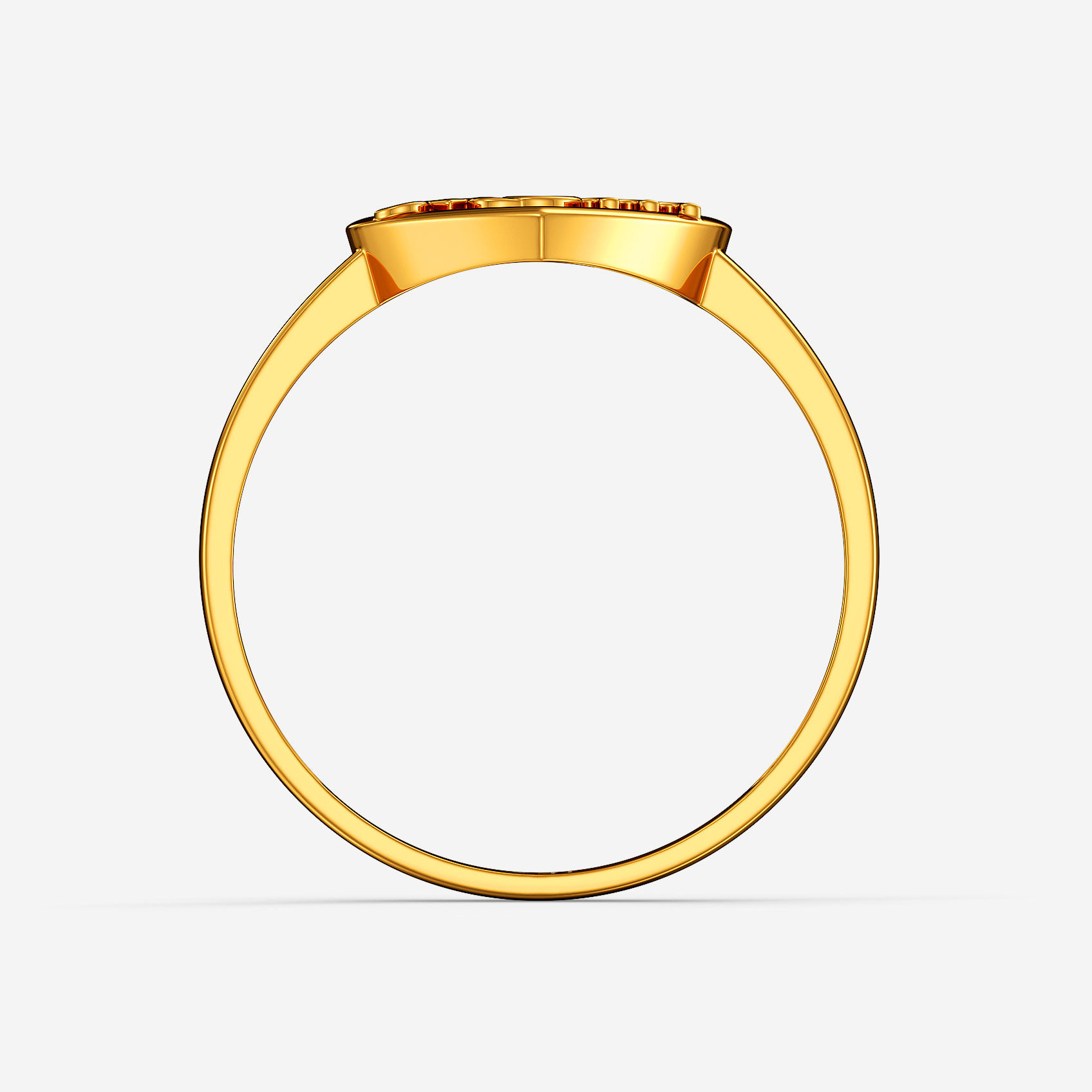Mom Love Gold Ring alternate view 2