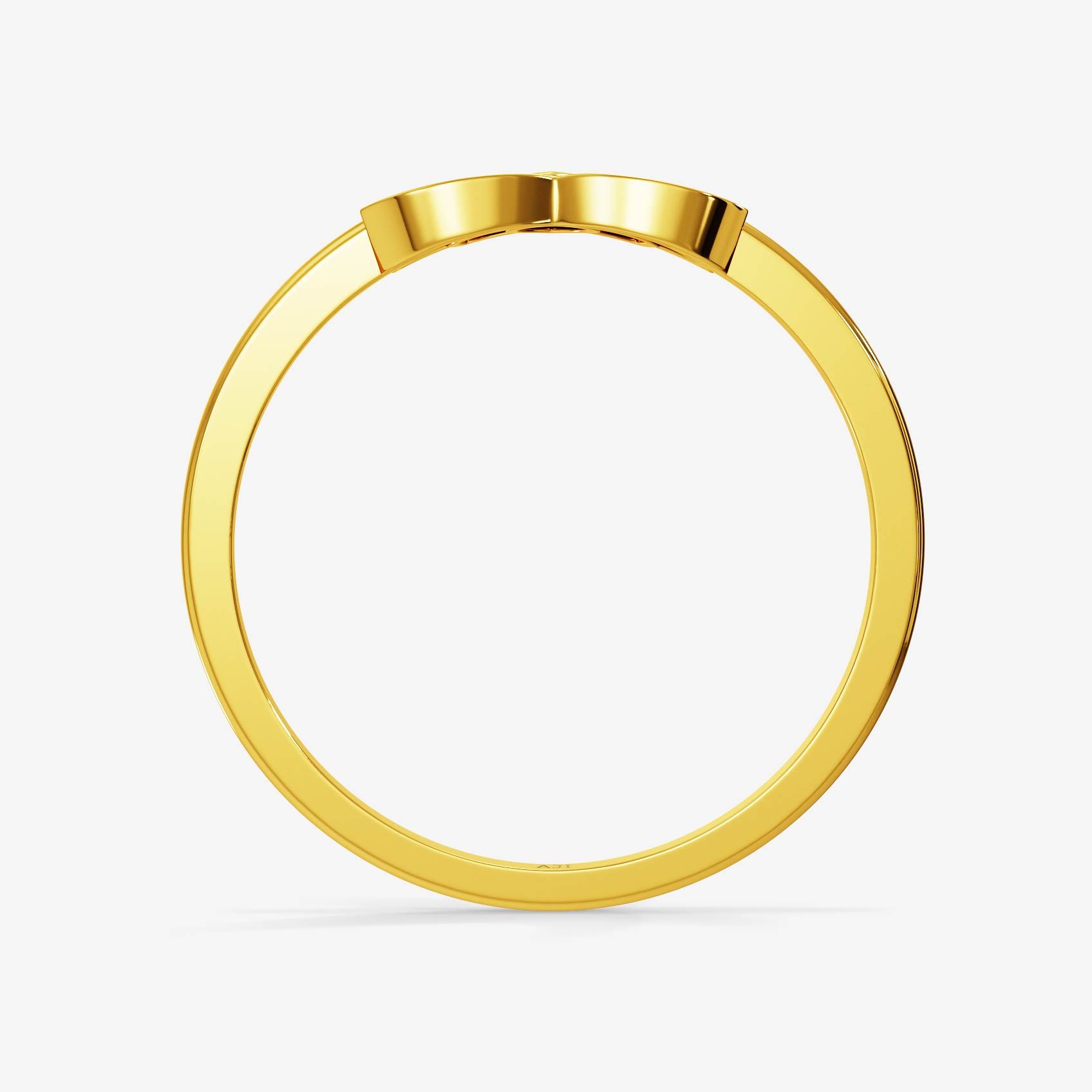 Elegant Lotus Gold Ring alternate view 2