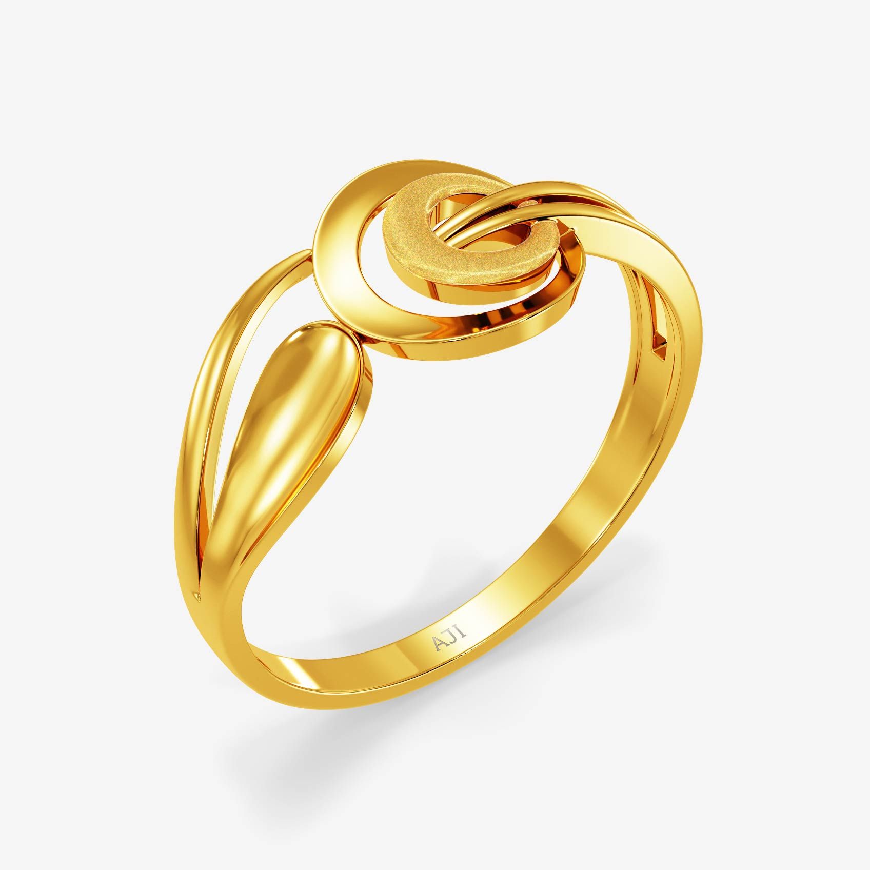 Elegant Dew Gold Ring