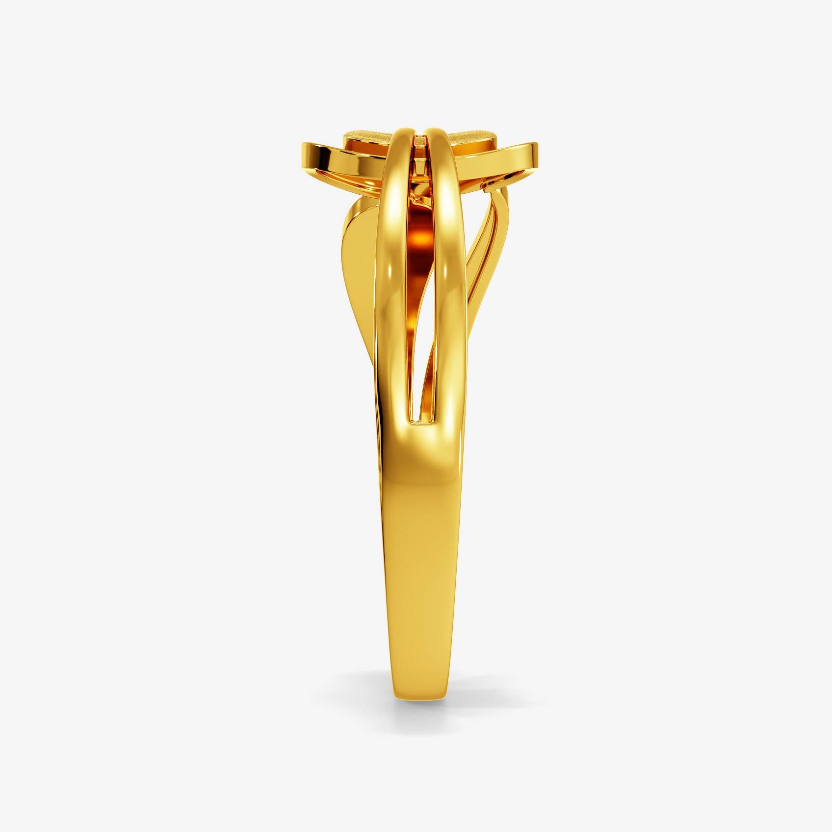Elegant Dew Gold Ring alternate view 1