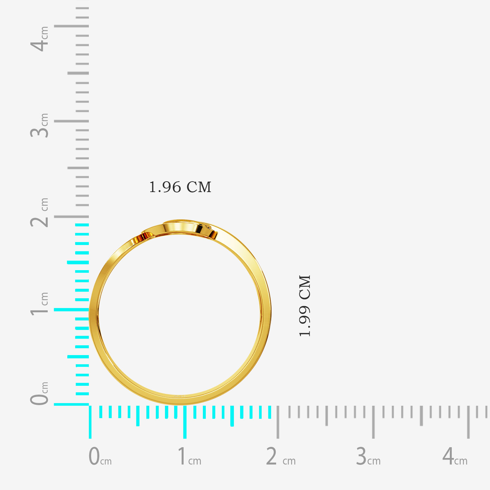 Elegant Dew Gold Ring alternate view 3