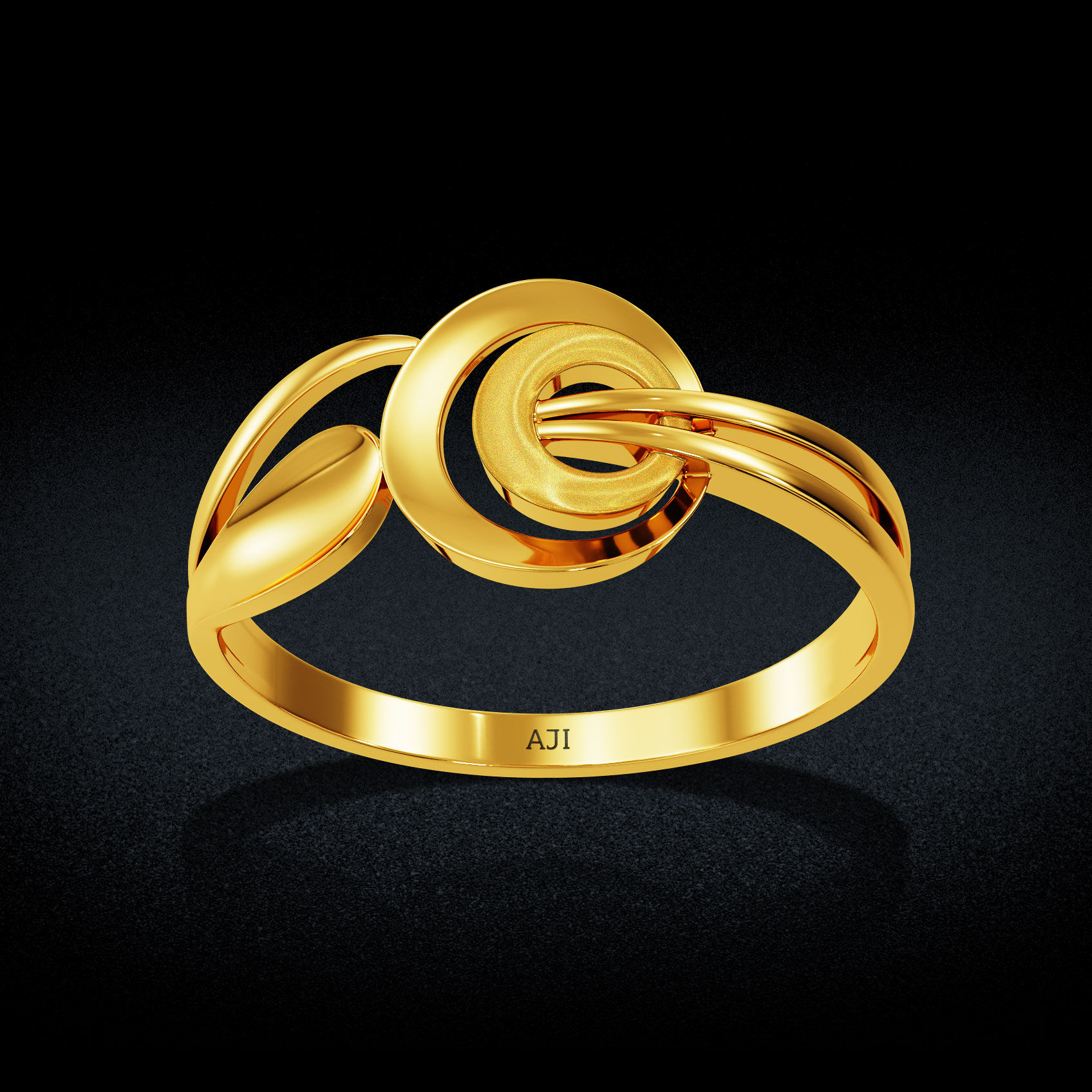 Elegant Dew Gold Ring image