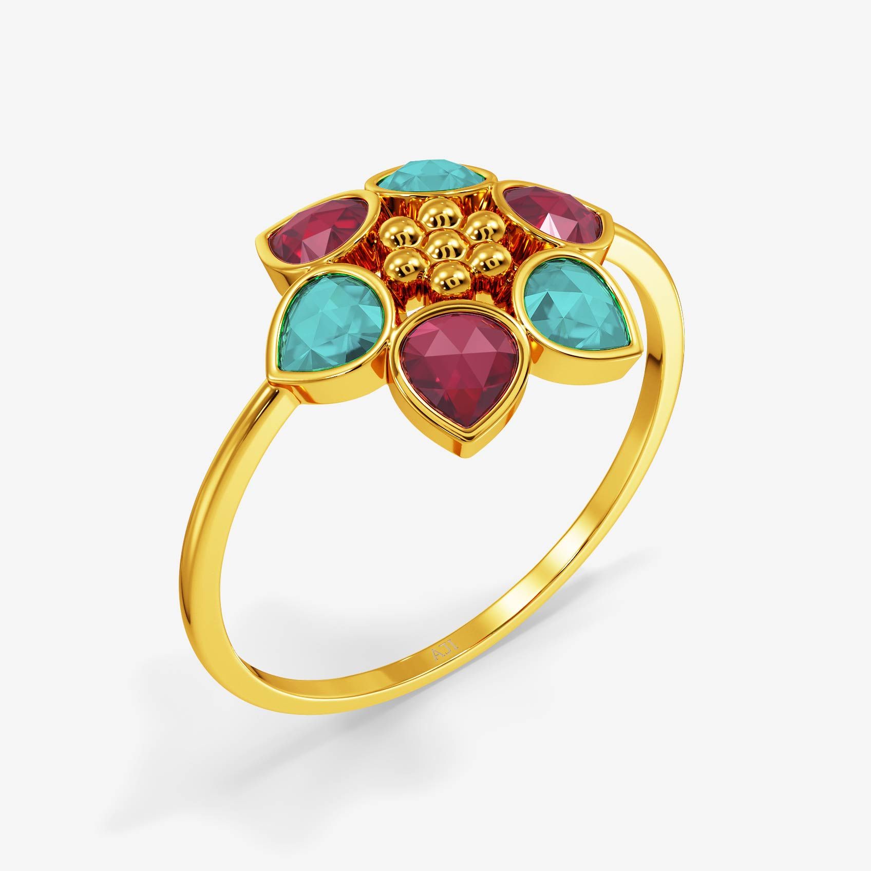 Soft Bloom Gold Ring