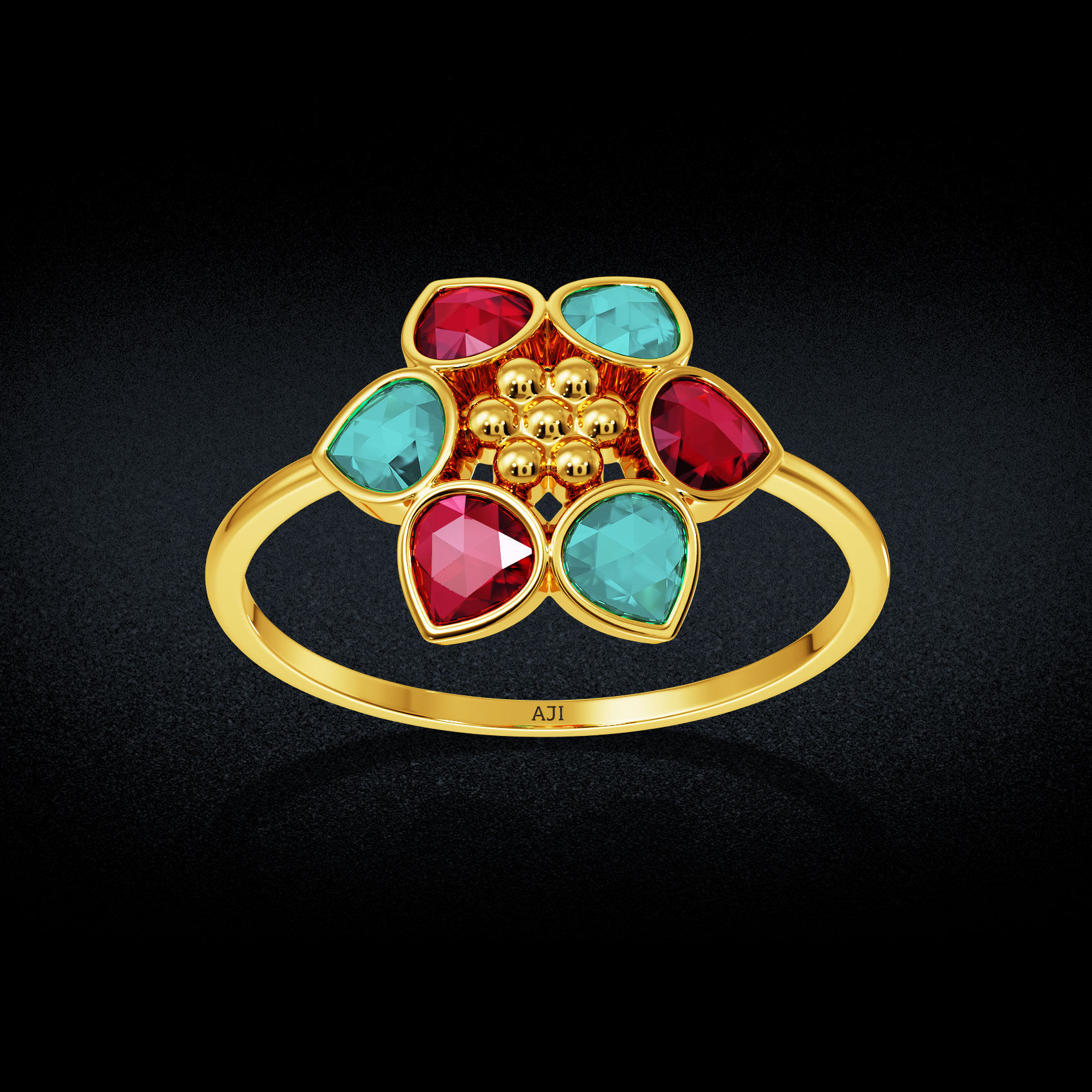 Soft Bloom Gold Ring image