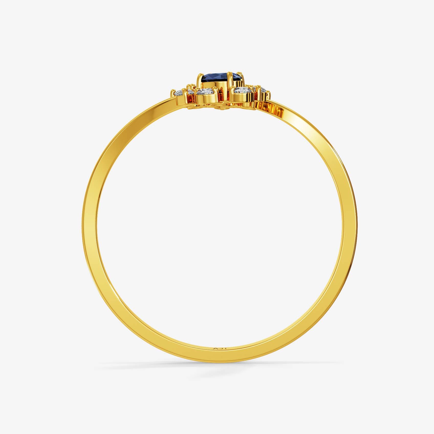 Pastel Trio Gold Ring alternate view 2