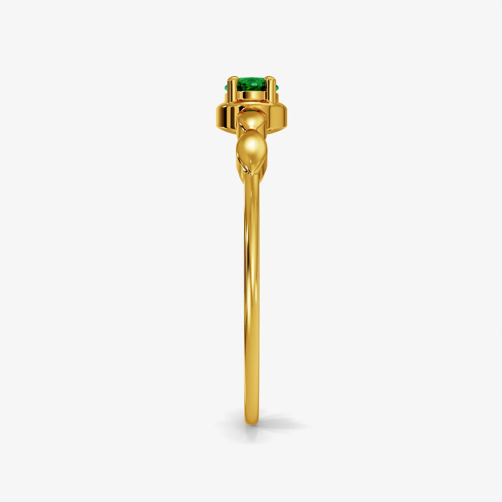 Verdant Aura Gold Ring alternate view 1