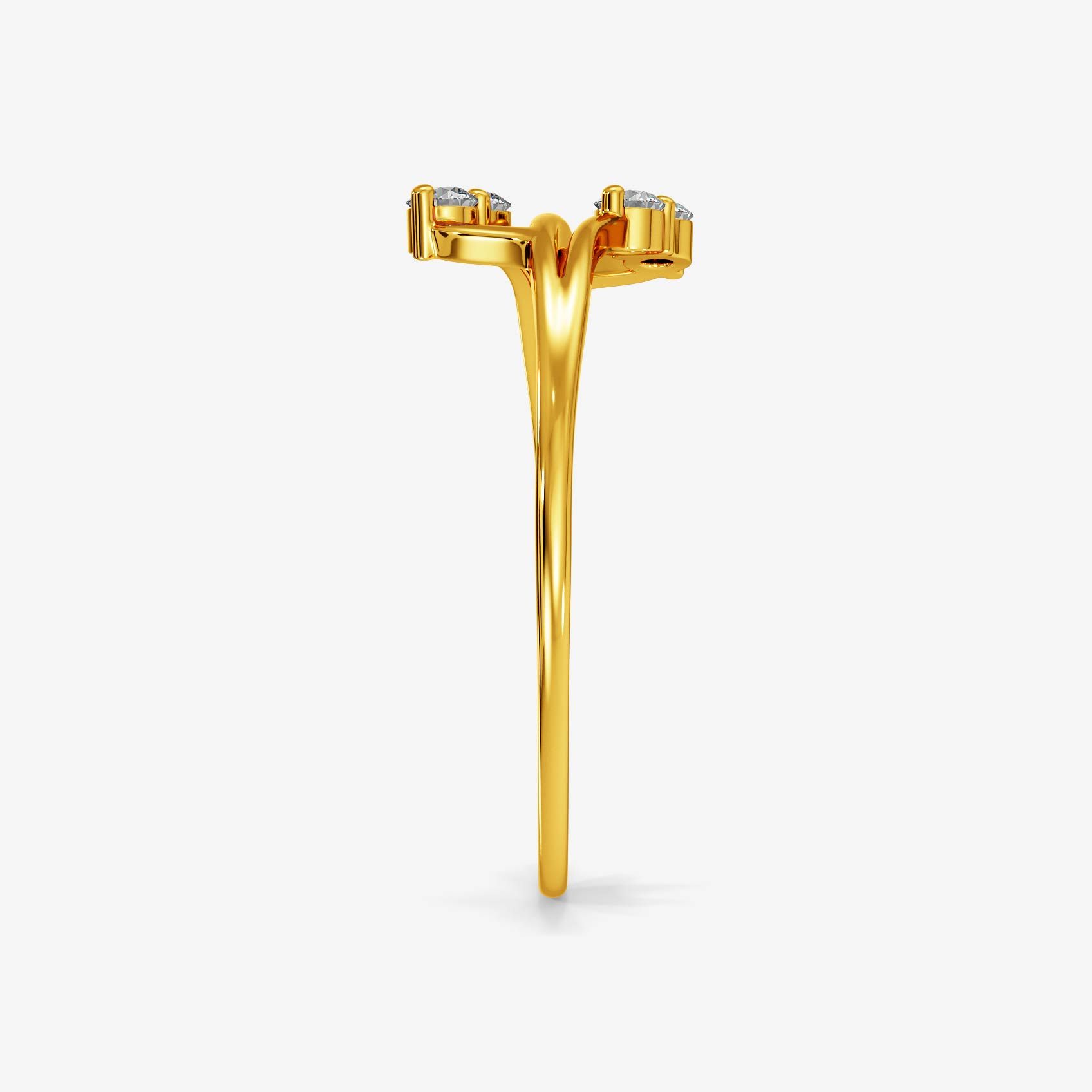 Crystal Elegance Gold Ring alternate view 1